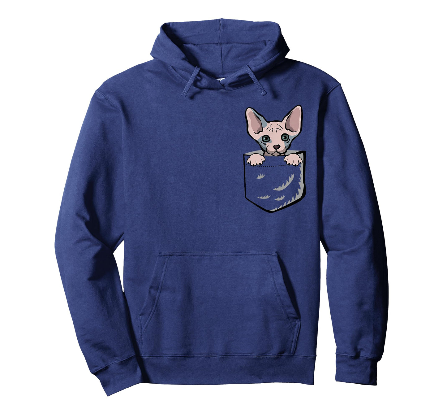 Adorable Little Sphynx Cat In The Pocket T-shirt T-Shirt