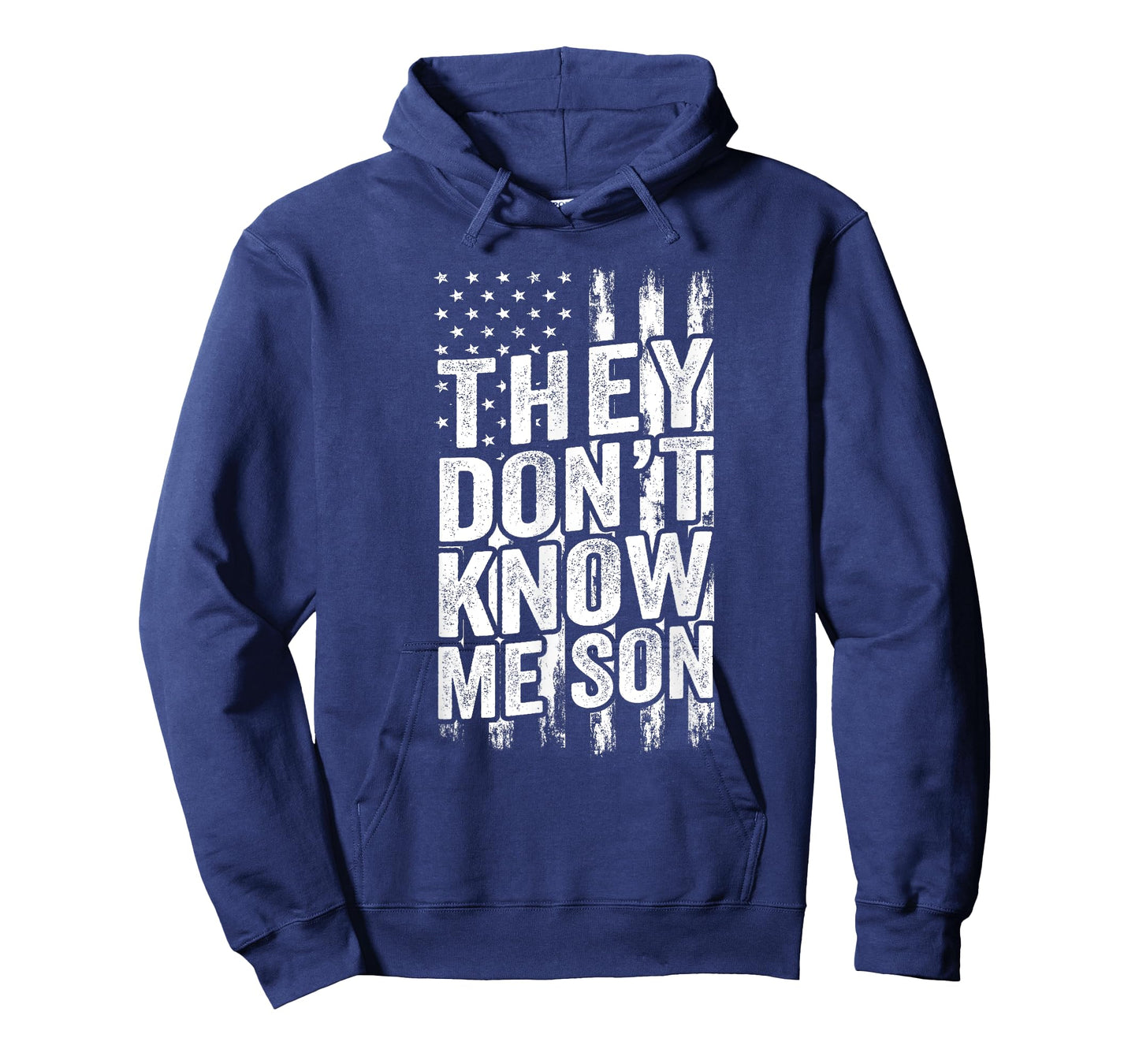 They Don't Know Me Son US Flag T-Shirt