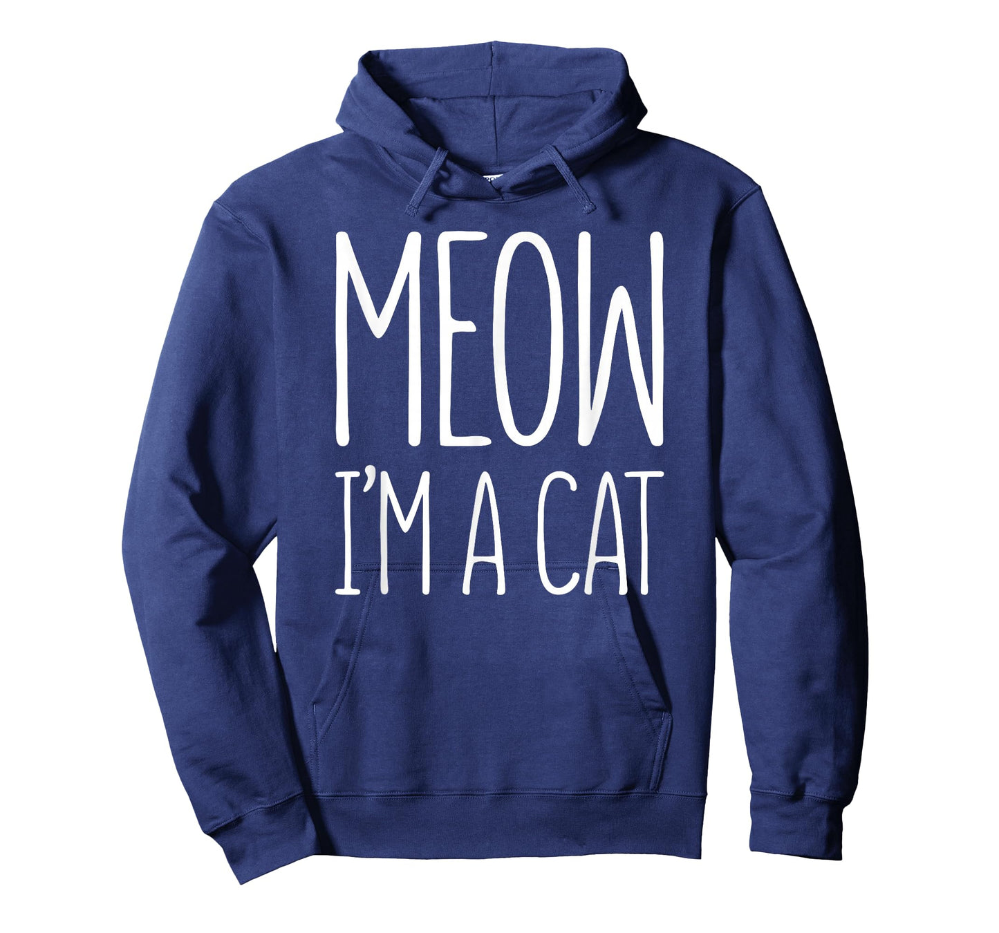 Meow I'm A Cat Shirt Adult Kids Halloween Cat Costume T-Shirt