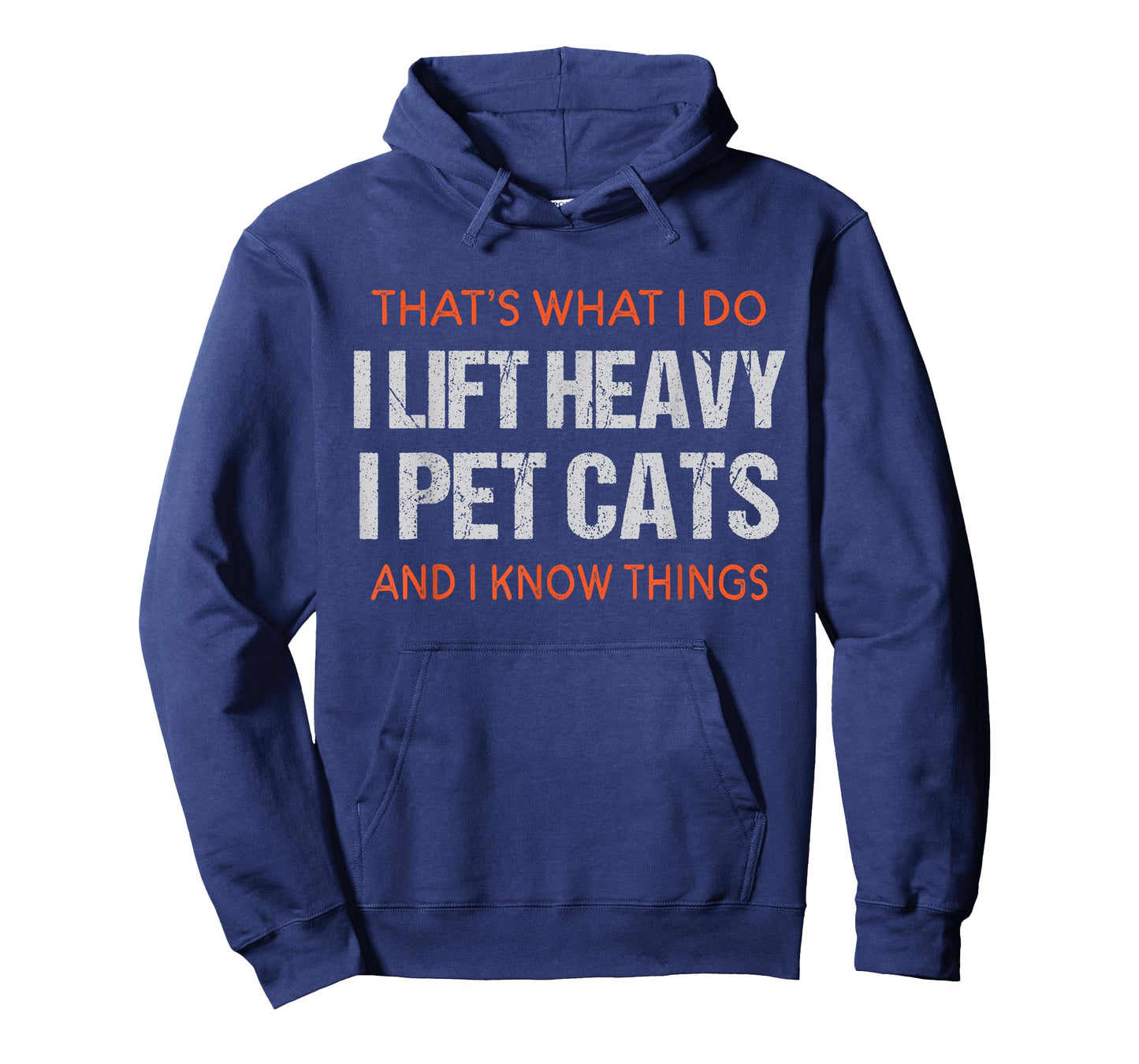 Funny Gym Workout Weightlifting Cat Animal Themed Saying T-Shirt