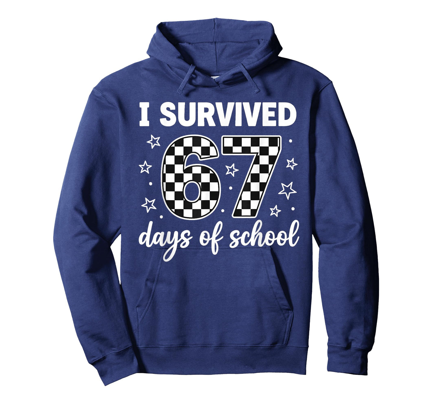 I Survived 67 Days of School Students Teachers 100th Days T-Shirt