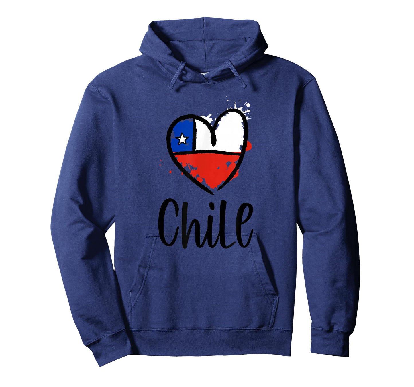 Chile Heart Art Flag Cool South America Spanish Chilean Gift T-Shirt