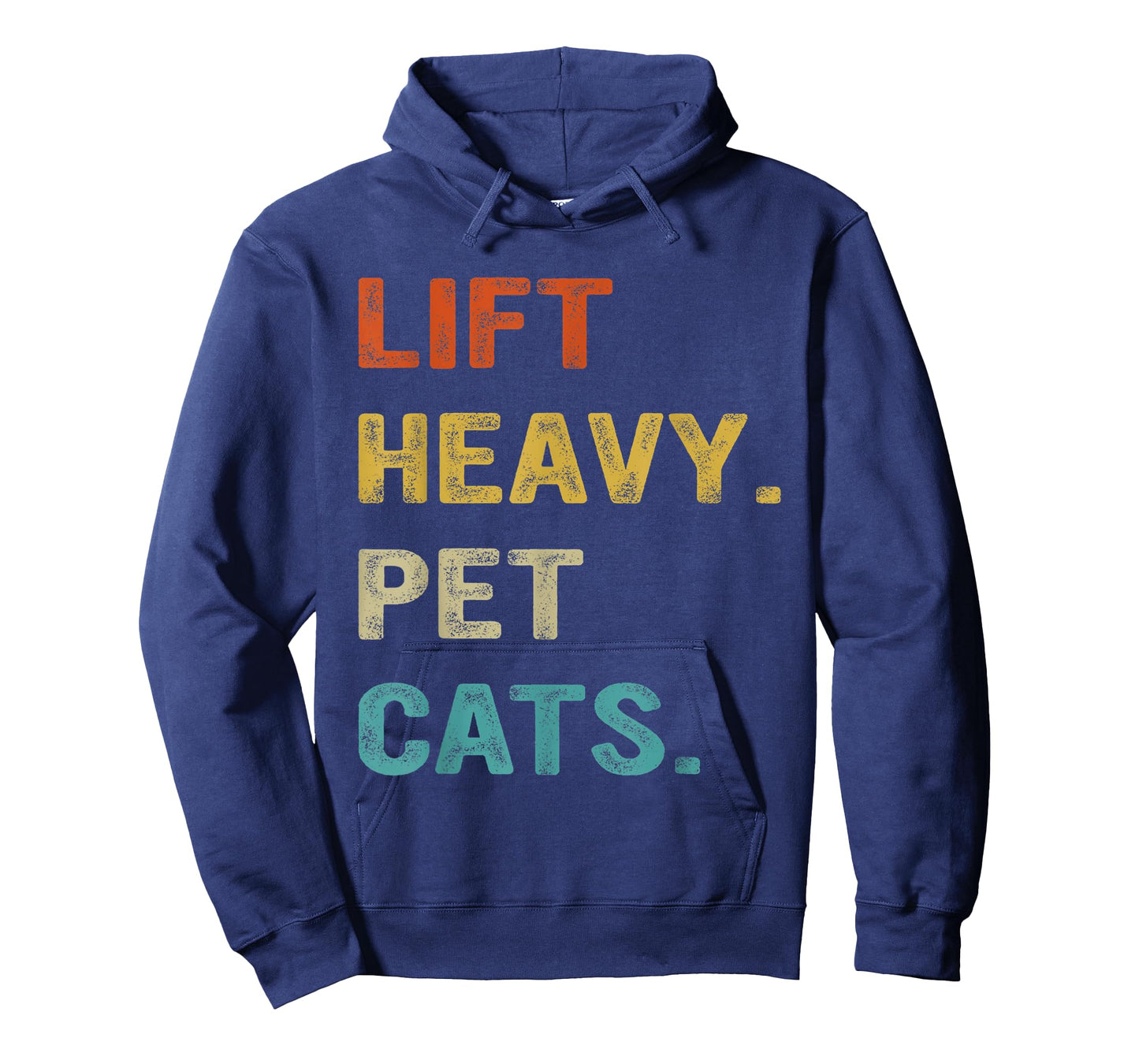 Lift Heavy Pet Cats, Funny Gym, Weightlifter T-Shirt