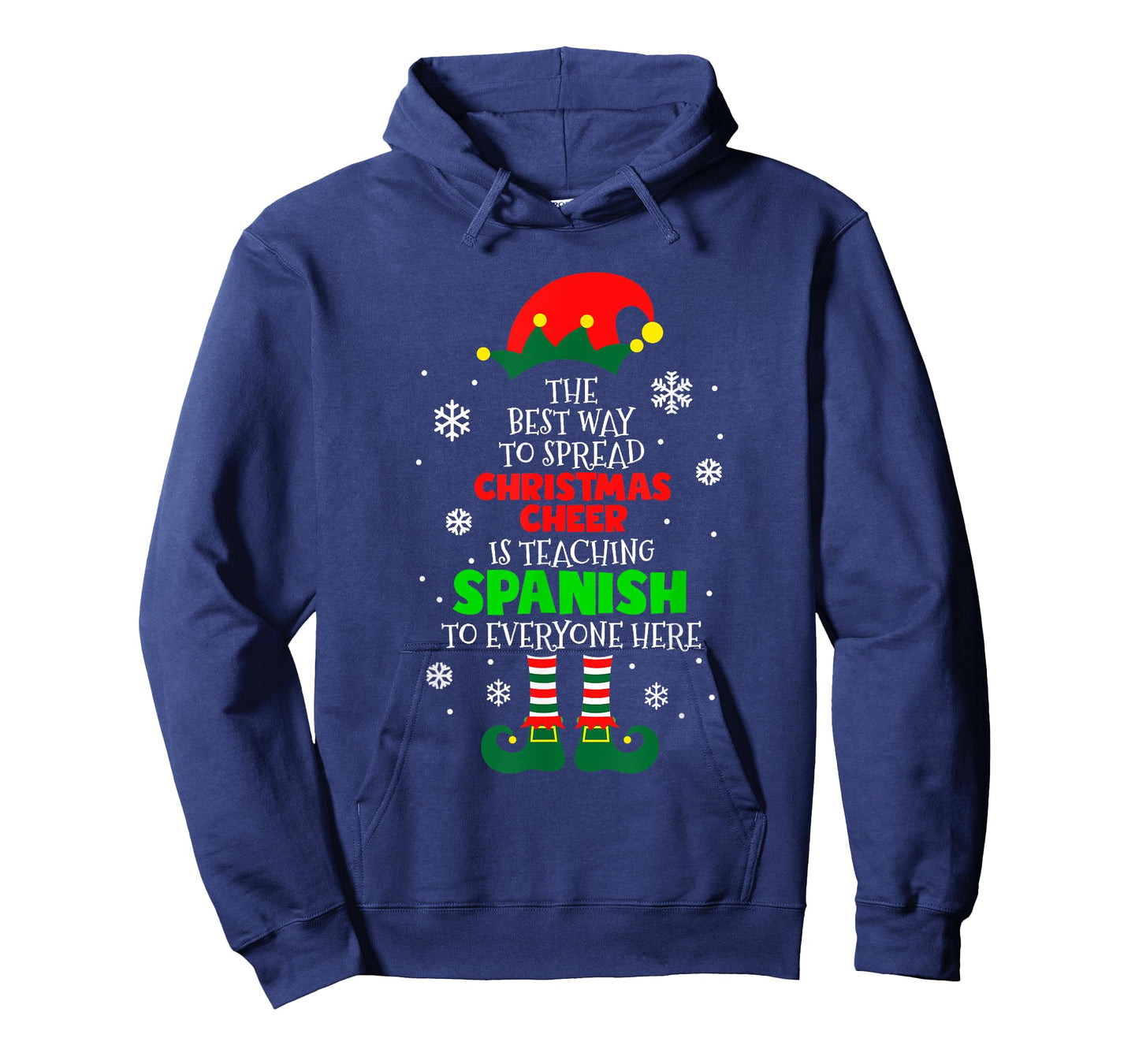 The Best Way To Spread Christmas Cheer Is Teaching Spanish T-Shirt