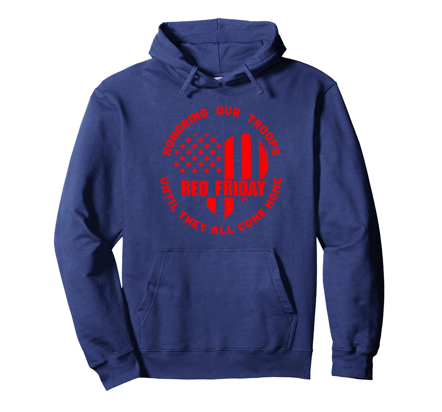 Wear Red on Friday - Deployed US Military Support T-Shirt