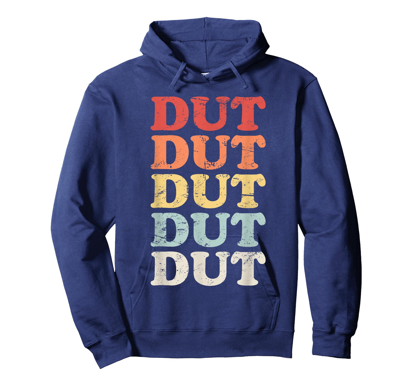 Retro "DUT" Marching Band Percussion T-Shirt T-Shirt