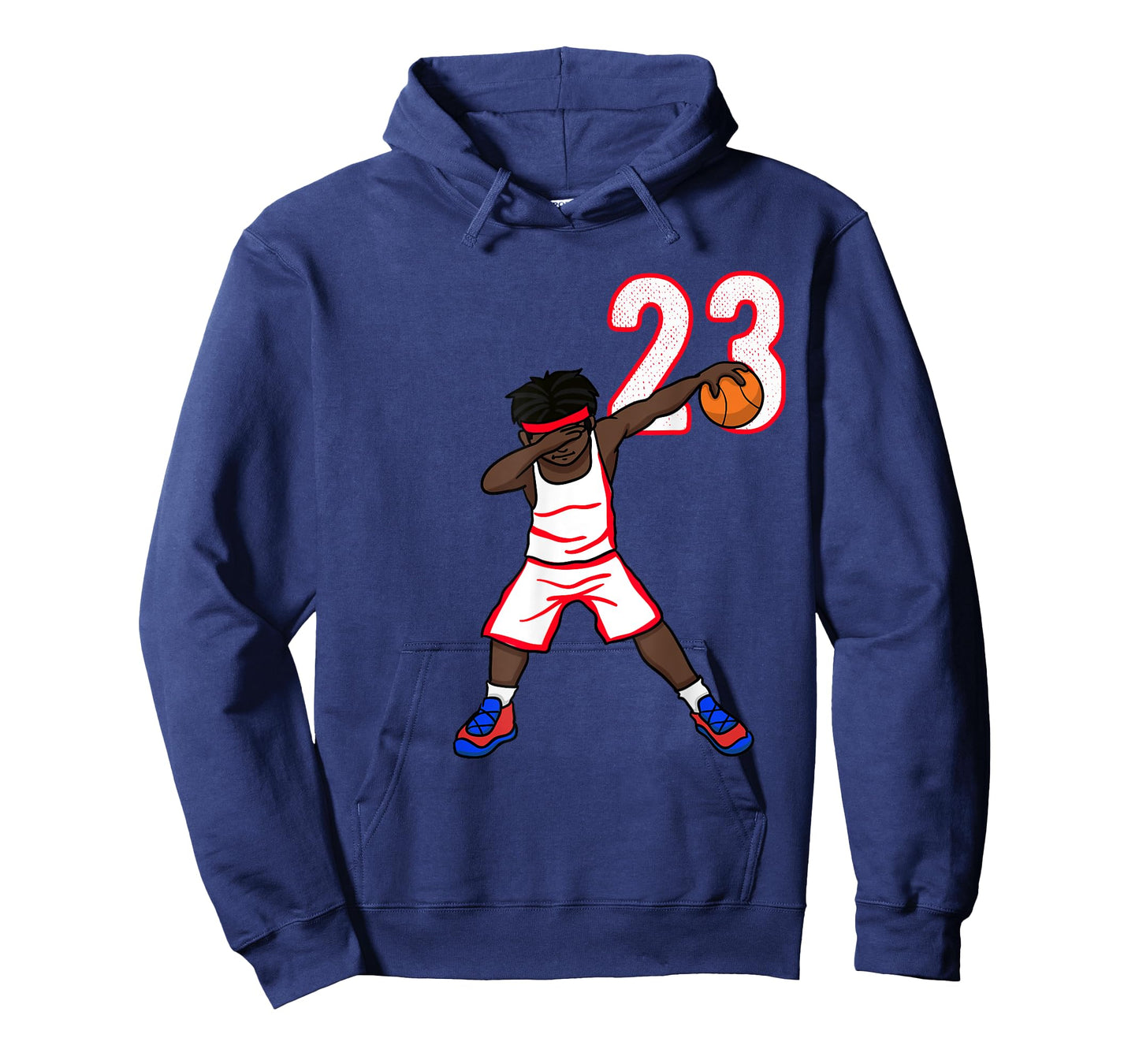 Basketball Shirt Boys Number 23 Funny Dabbing T-Shirt Dab