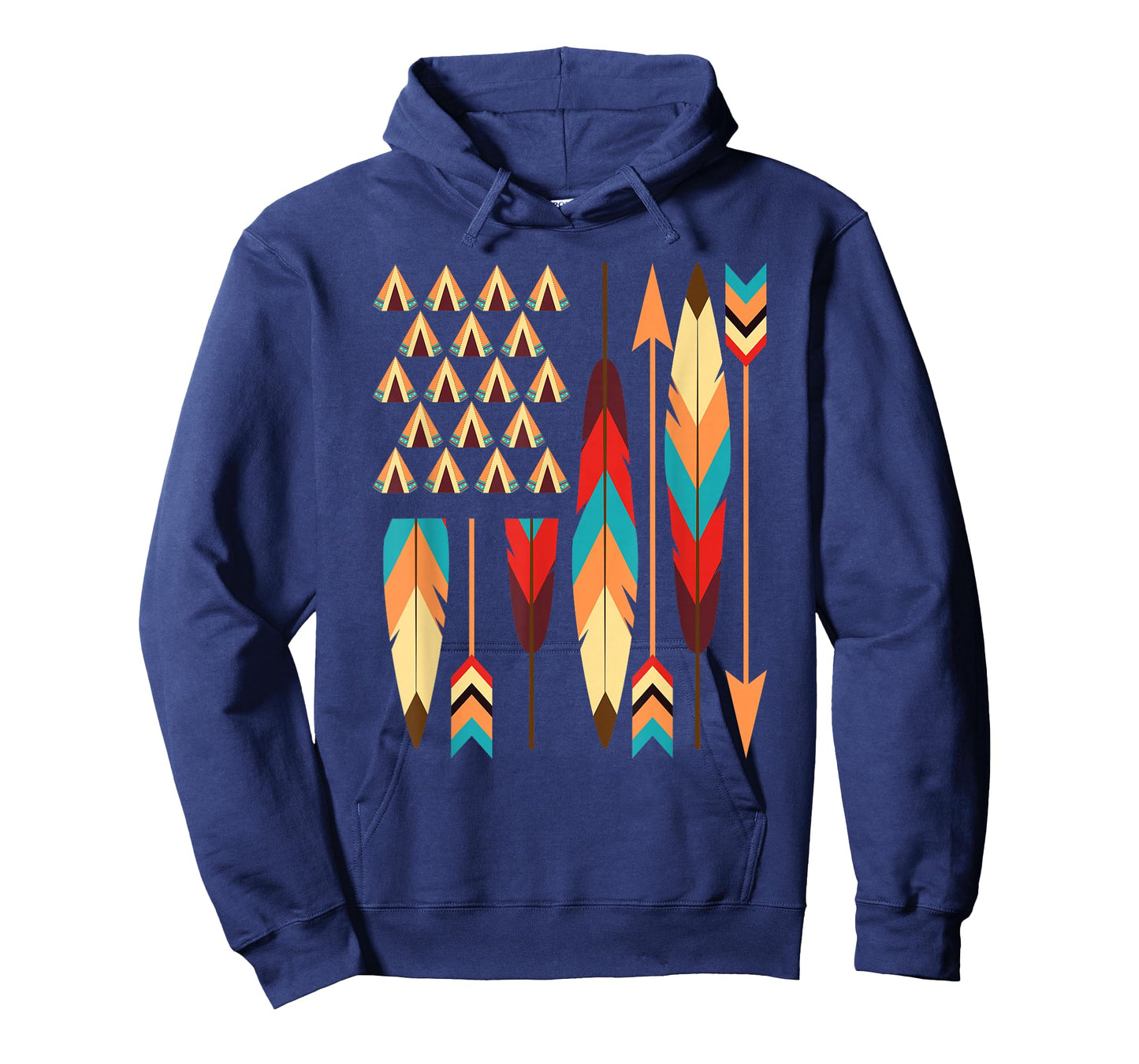 Native American Pride USA Flag T-Shirt T-Shirt