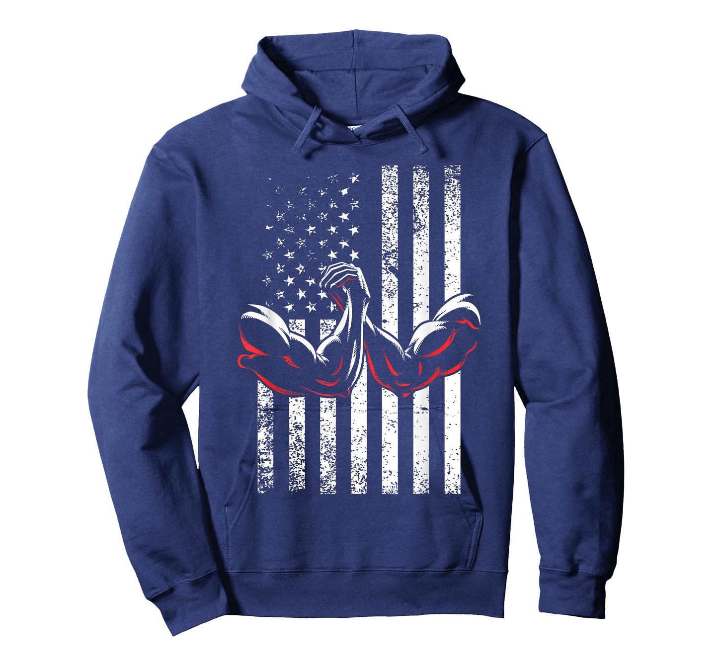 USA Flag Arm Wrestling Table Patriotic Armwrestling Machine T-Shirt