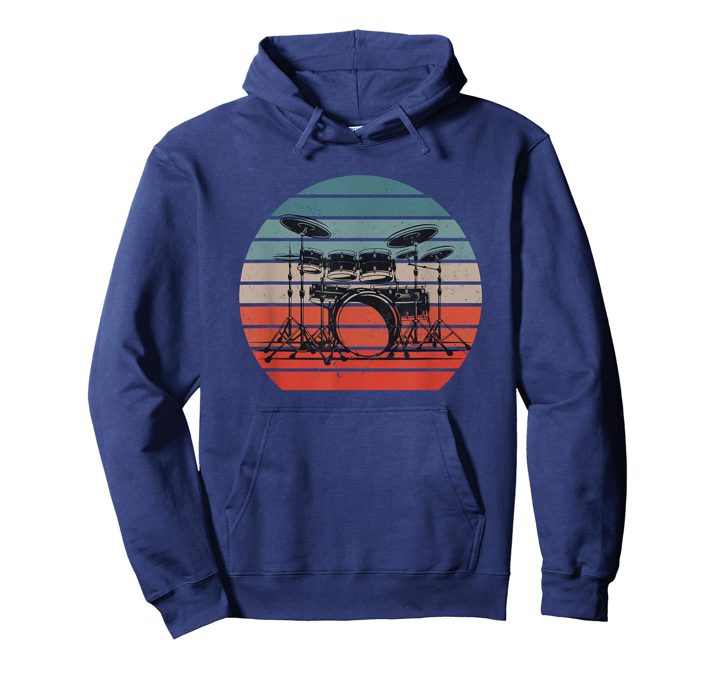 Vintage Drummer Logo Drummer Percussionist T-Shirt