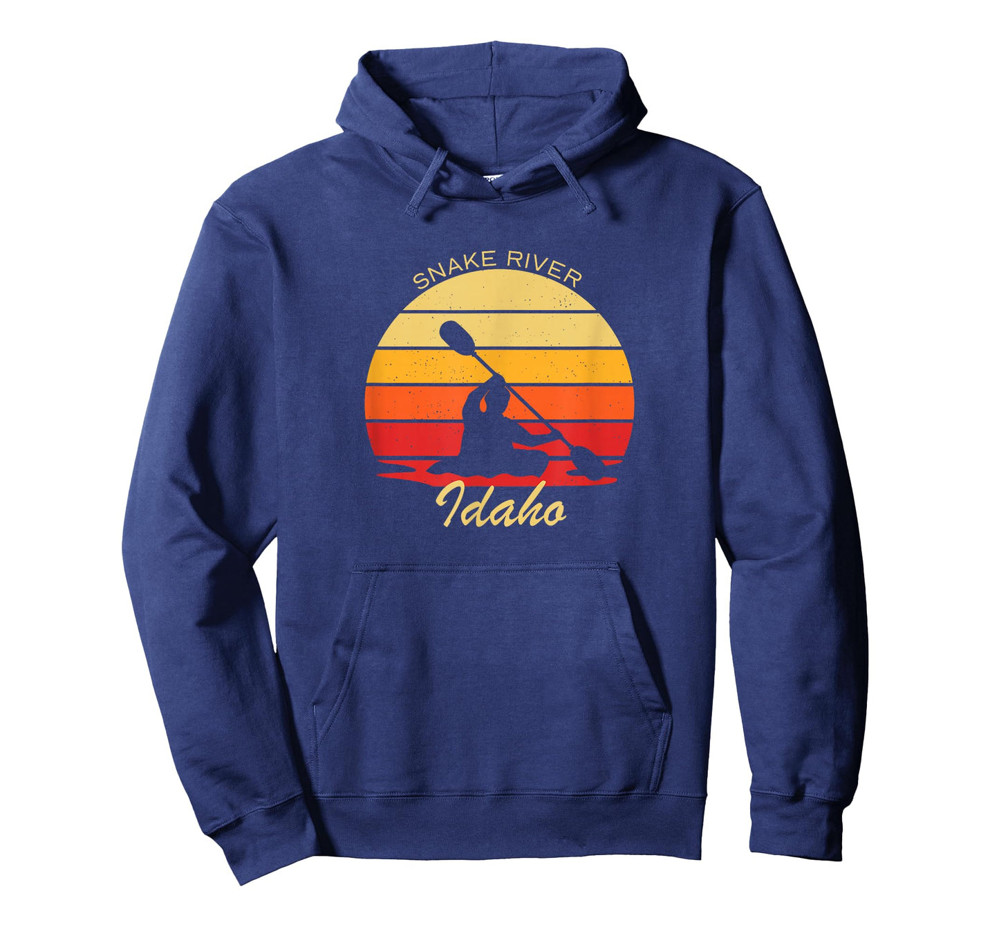 Vintage Kayak Snake River Idaho Adventure T-Shirt