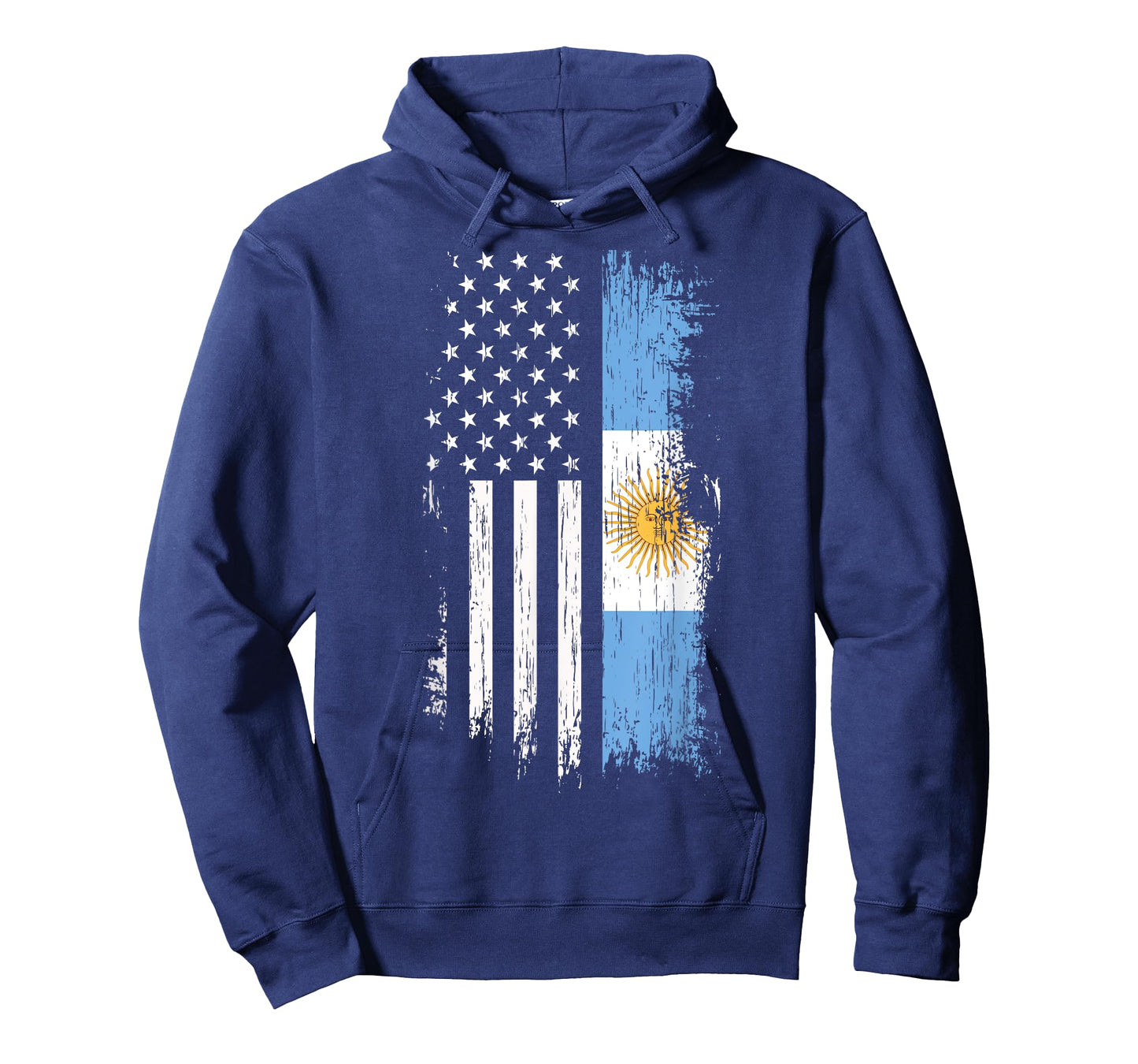 Argentinian American Flag T Shirt - Argentina USA Shirt Women Kids Men T-Shirt