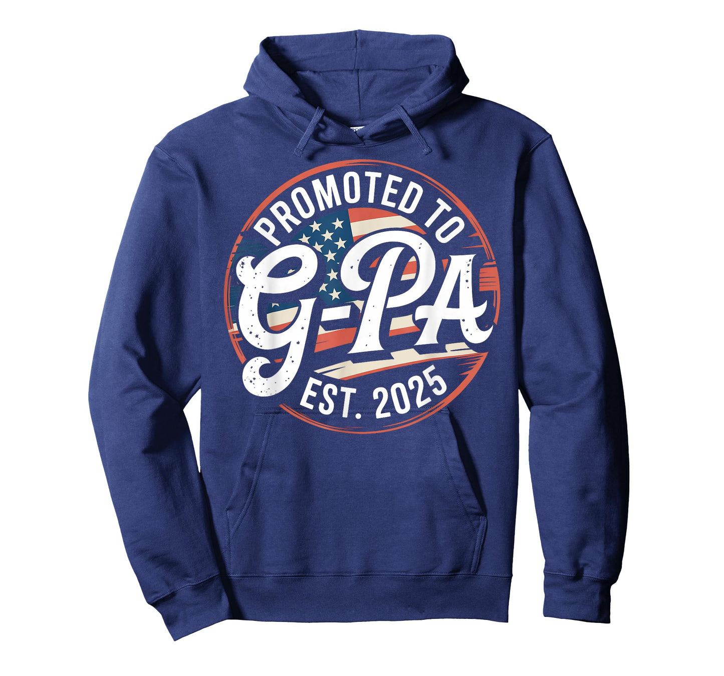 Promoted To G-Pa EST. 2025 USA Flag Funny Soon To Be G-Pa T-Shirt
