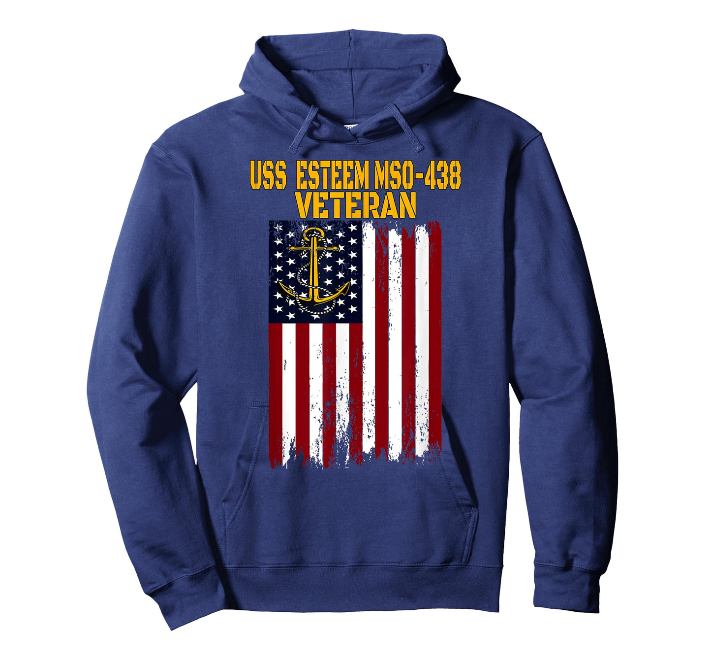USS Esteem MSO-438 Minesweeper Warship Veterans Day T-Shirt