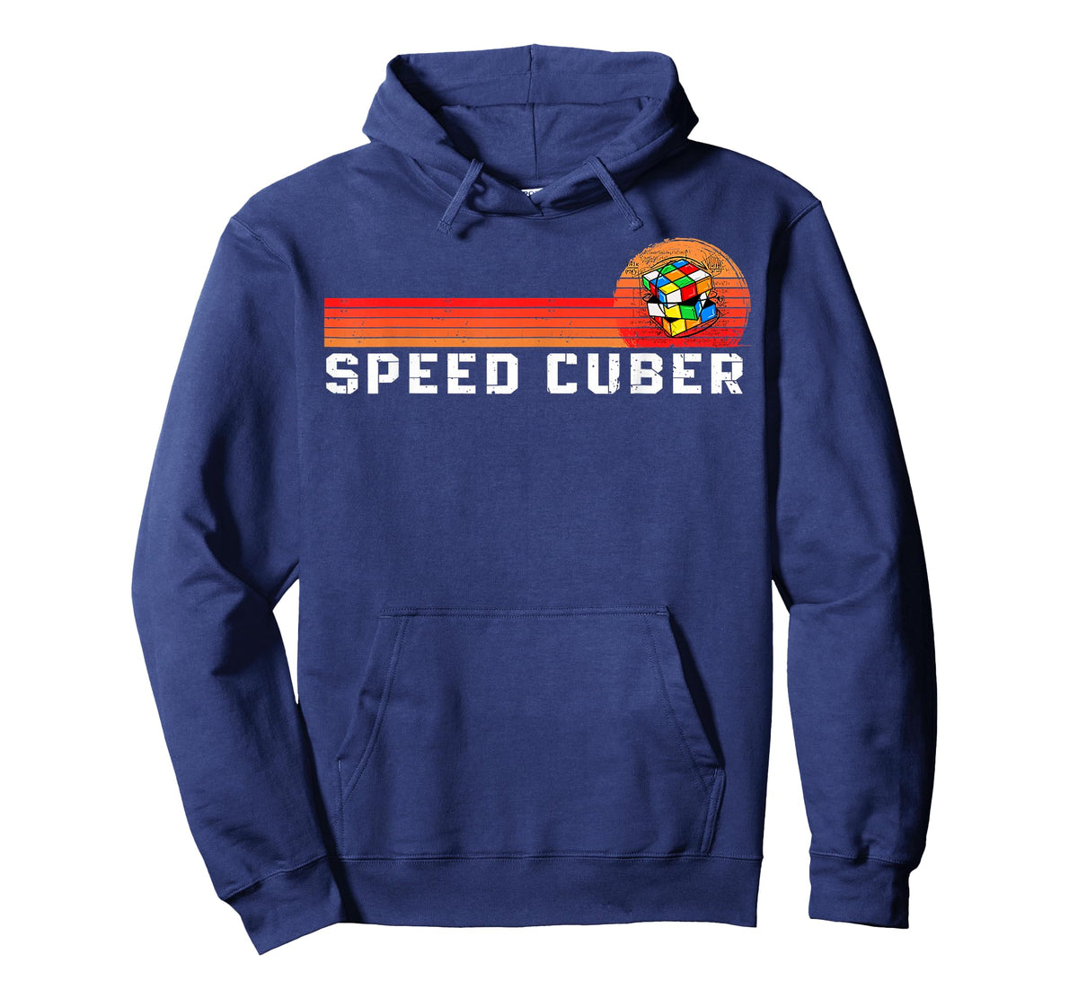 Vintage Math Cuber Heartbeat Speed Cubing Puzzle Lover Cube T-Shirt