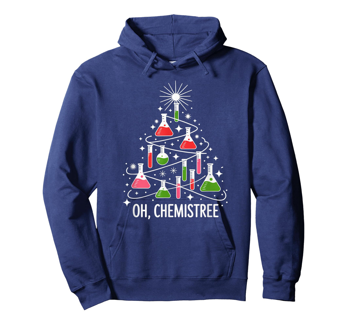 Chemistry Christmas Tree Science Humor Holiday Pun T-Shirt