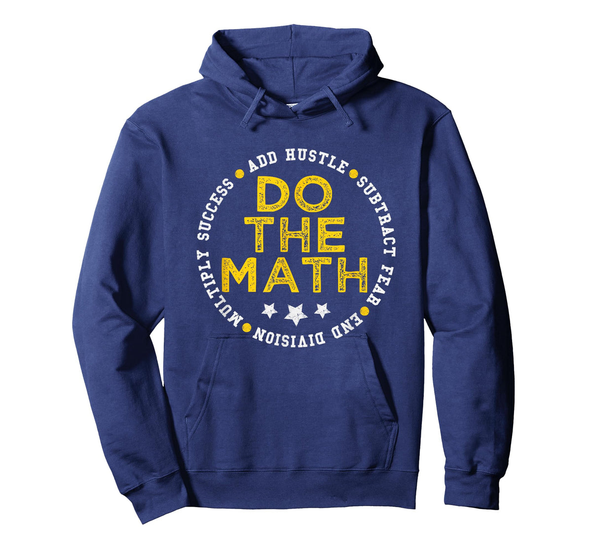 Varsity-Gold Yellow Do The Math University-Gold Yellow T-Shirt