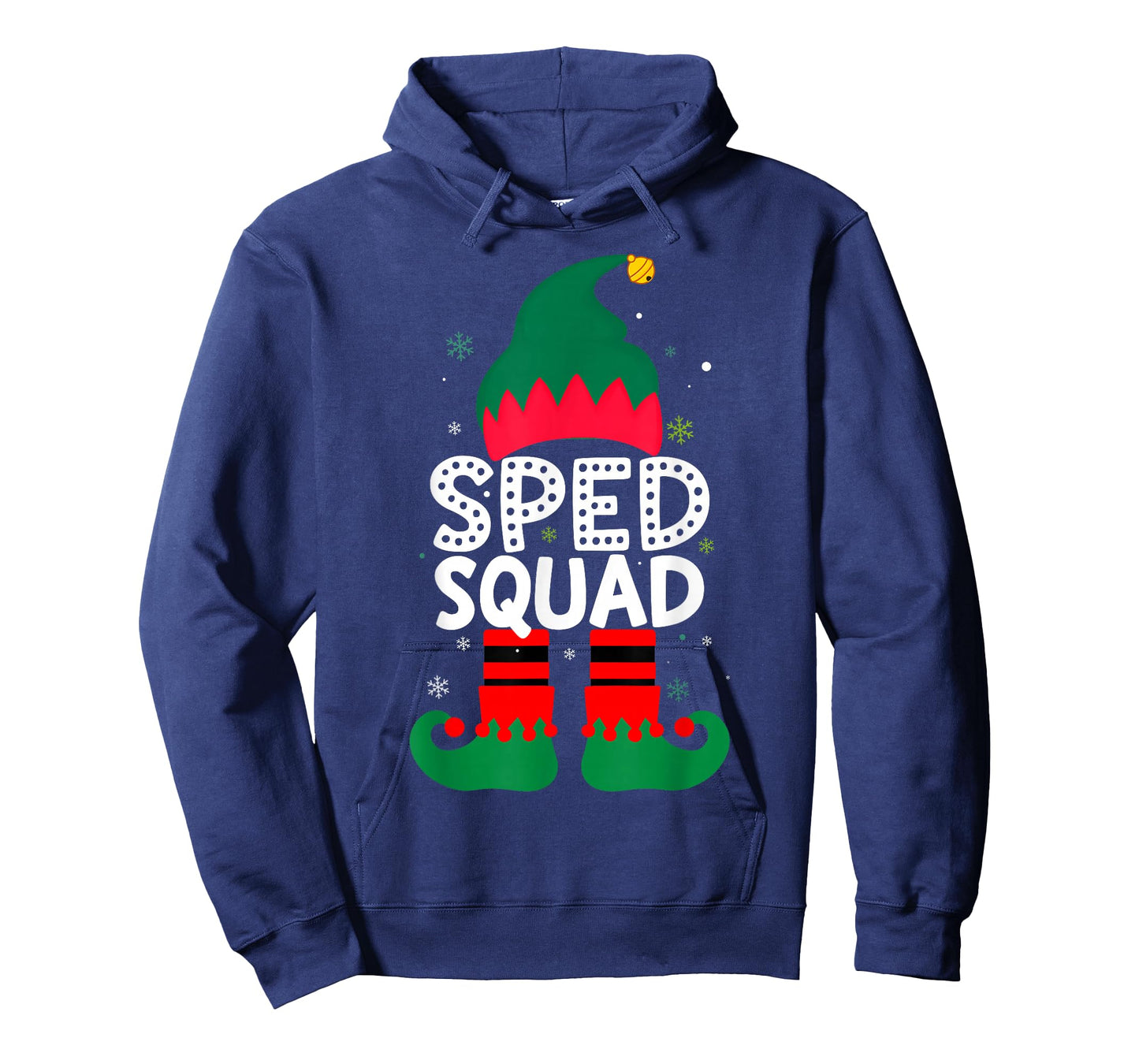 Sped Squad Special Education for Santa Family Christmas elf T-Shirt