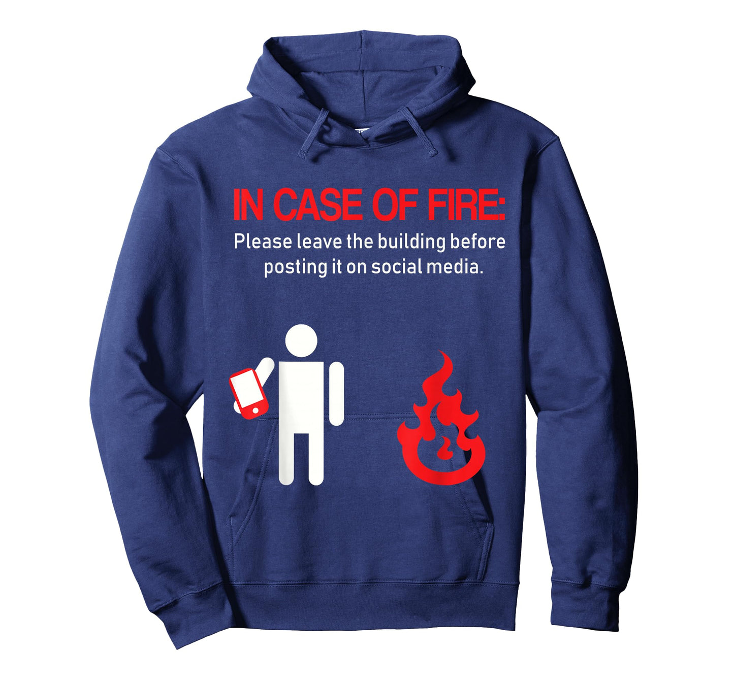 Funny Fire Fighter In case of fire shirt millennials T-Shirt