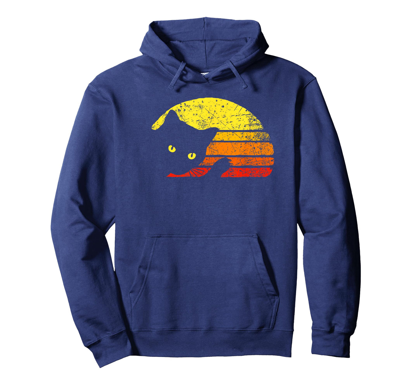 Vintage Cat Lover Sunset Retro Style Cats T-Shirt