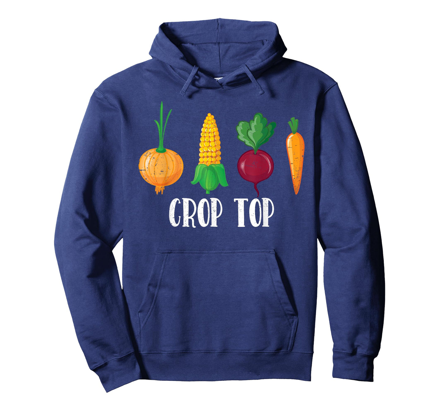 Crop Top Funny Farming Root Vegetable Gardening Farmer T-Shirt