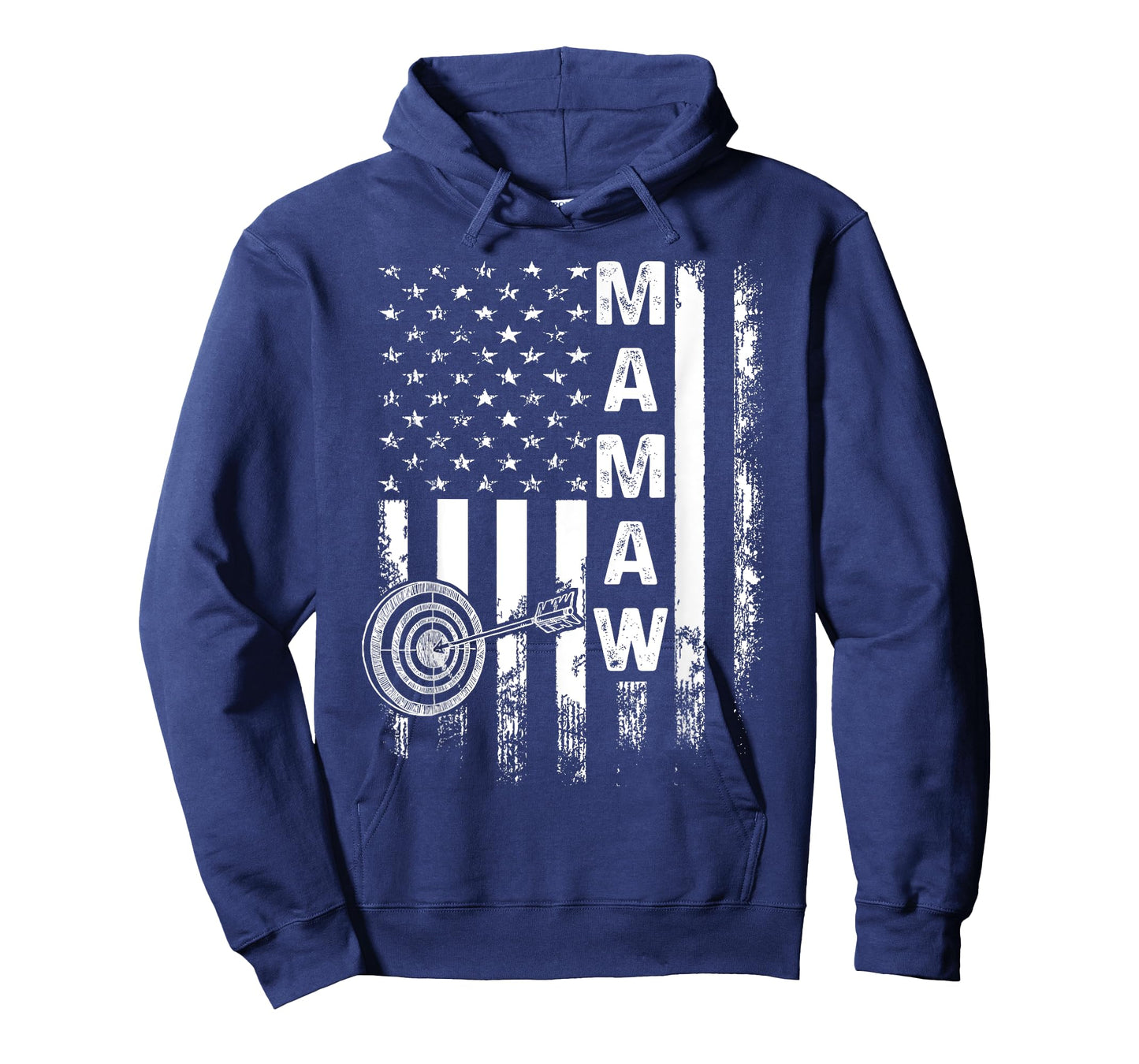 Archery Mamaw American Flag Vintage Christmas Xmas T-Shirt for Women Kids Men