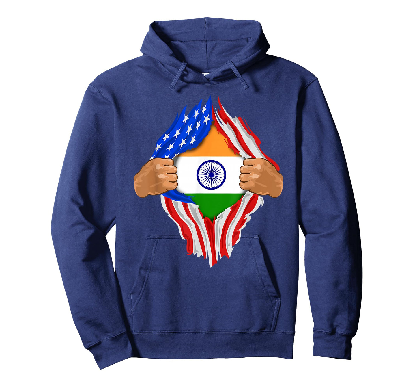Indian Blood Inside Me T-Shirt | India Flag Gift T-Shirt