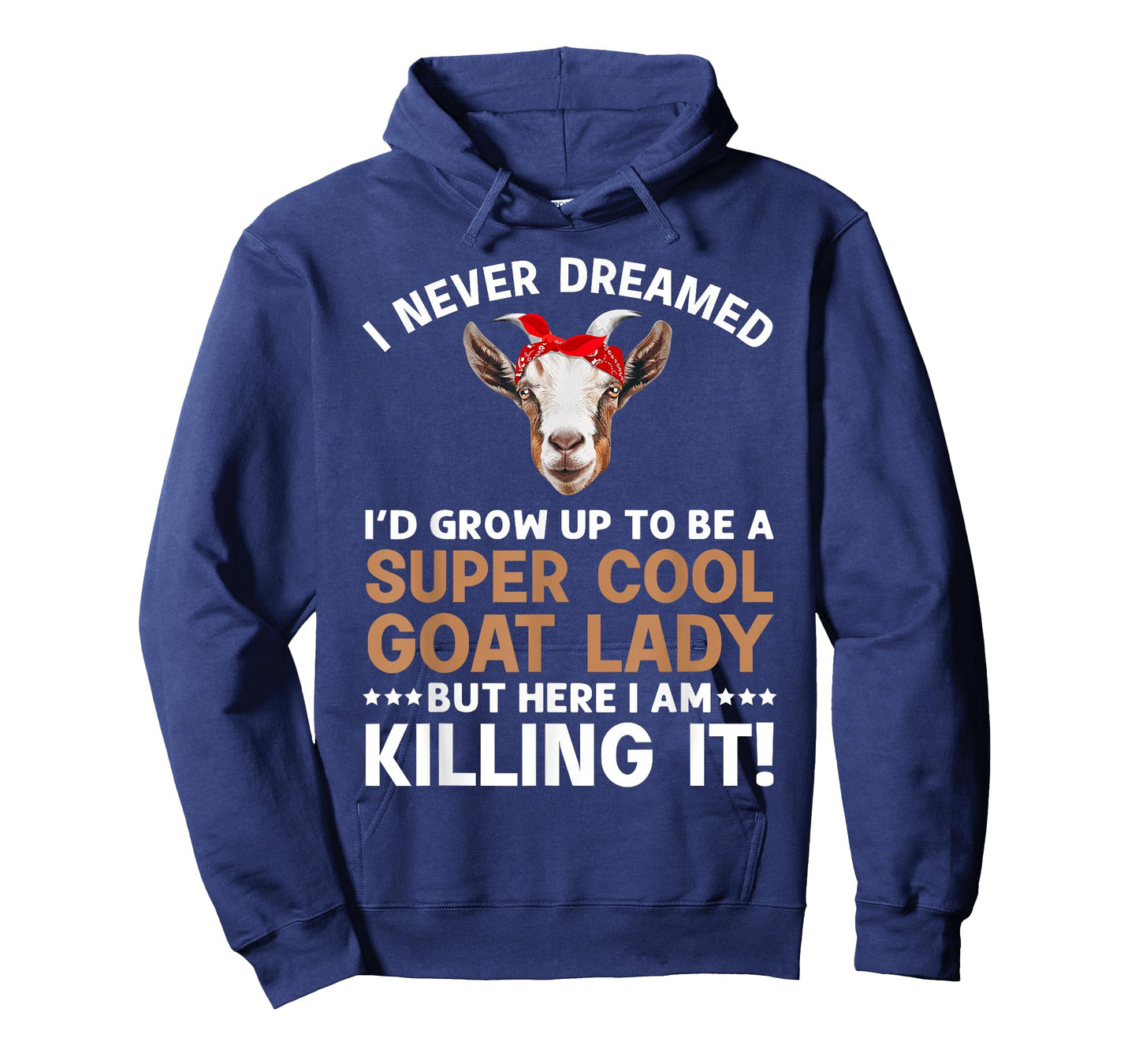 Cool Goat Lady Art For Women Girl Animal Farmer Goat Lover T-Shirt