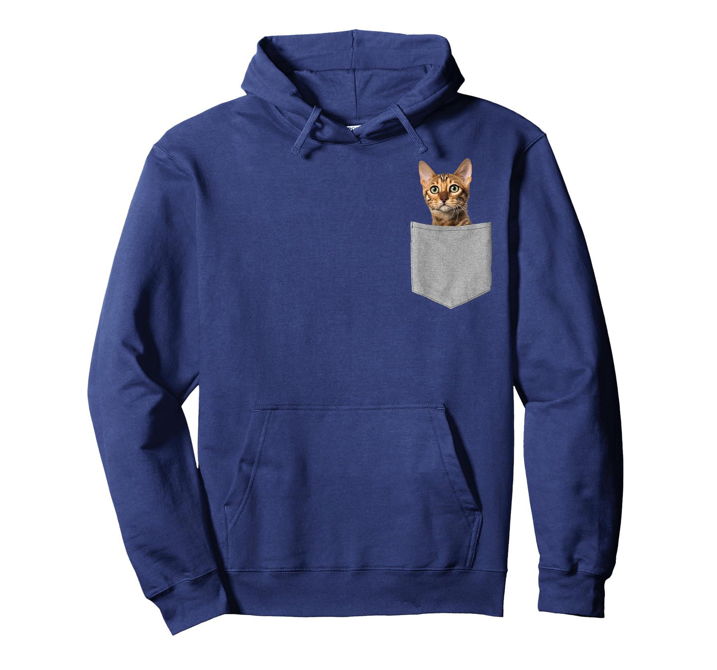 Funny Bengal Cat In Pocket Cute Kitty Lover T-Shirt Gifts T-Shirt