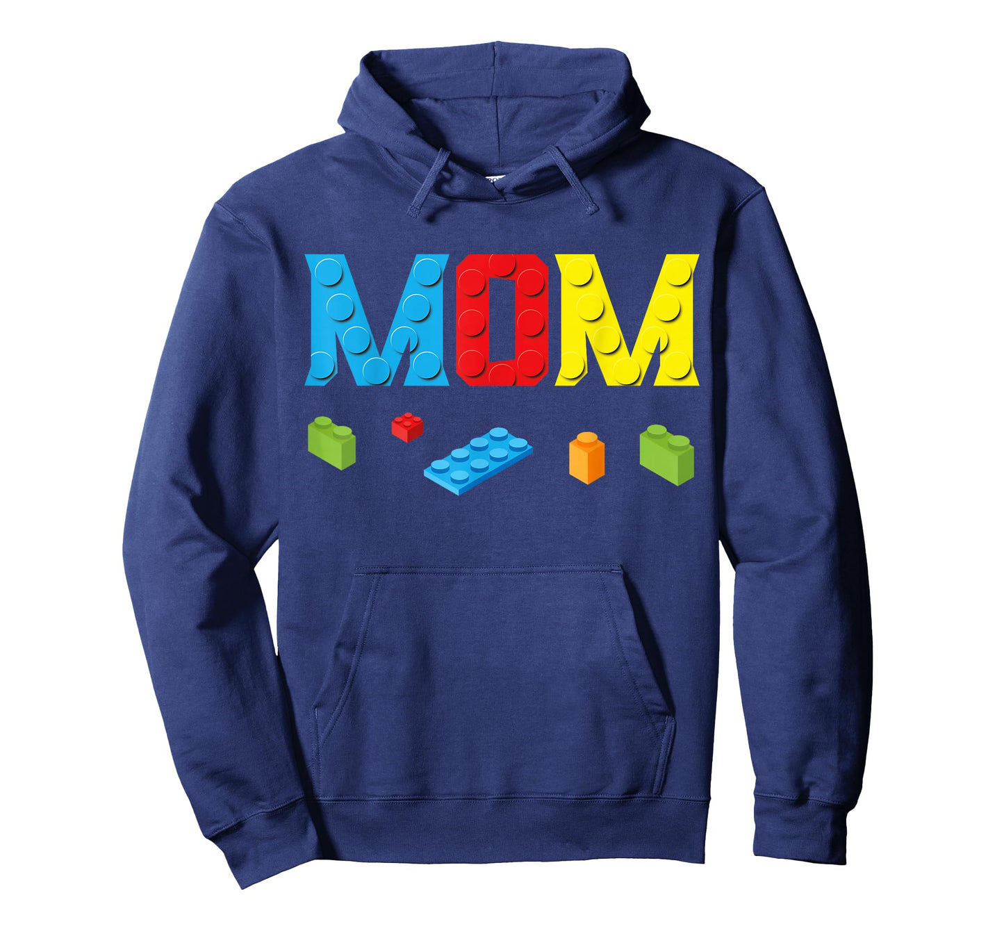 Mom Master Builder Building Bricks Blocks Family Set Parents T-Shirt Small