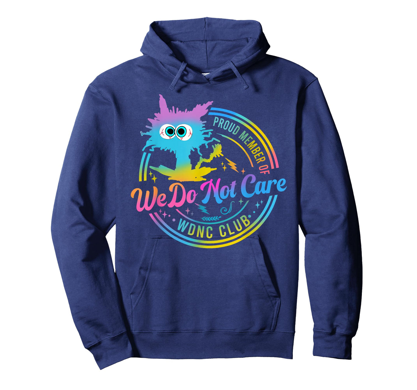 We Do Not Care Club Black Cat Sarcastic Saying T-Shirt