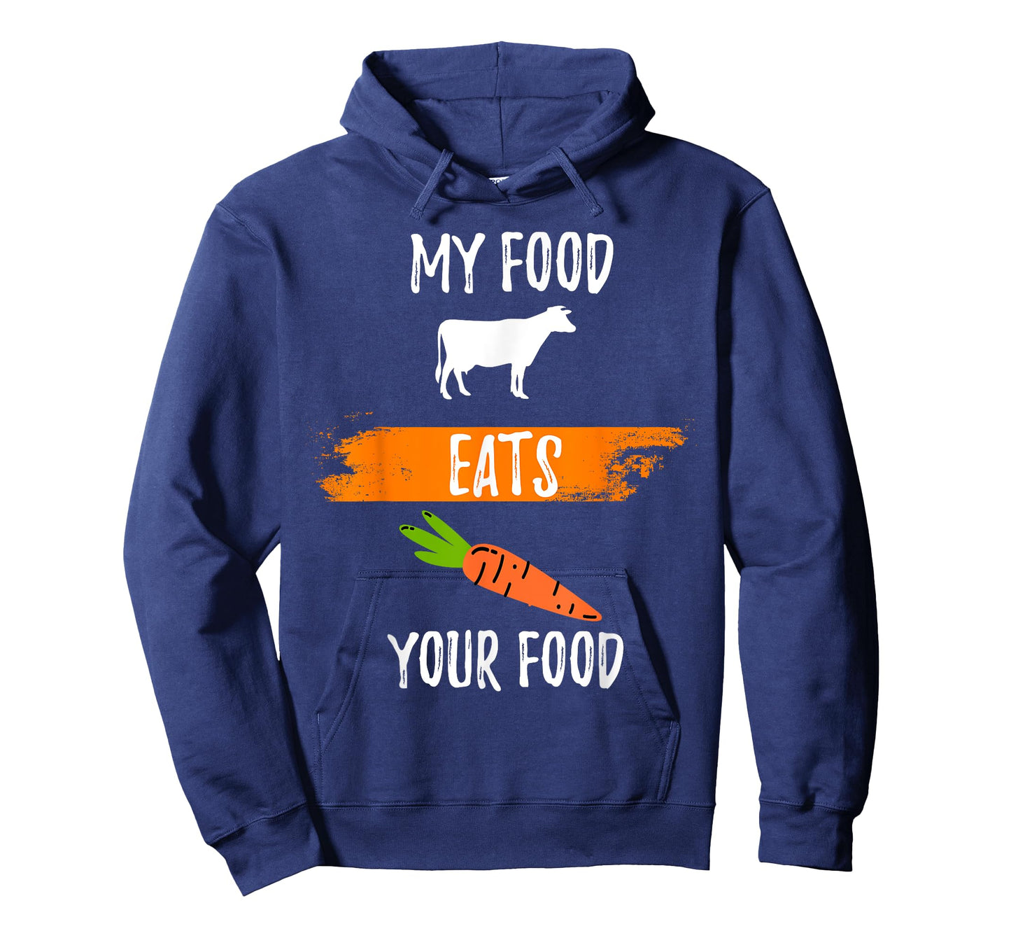 Anti Vegetarian Carnivore My Food Eats Your Food Meatatarian T-Shirt