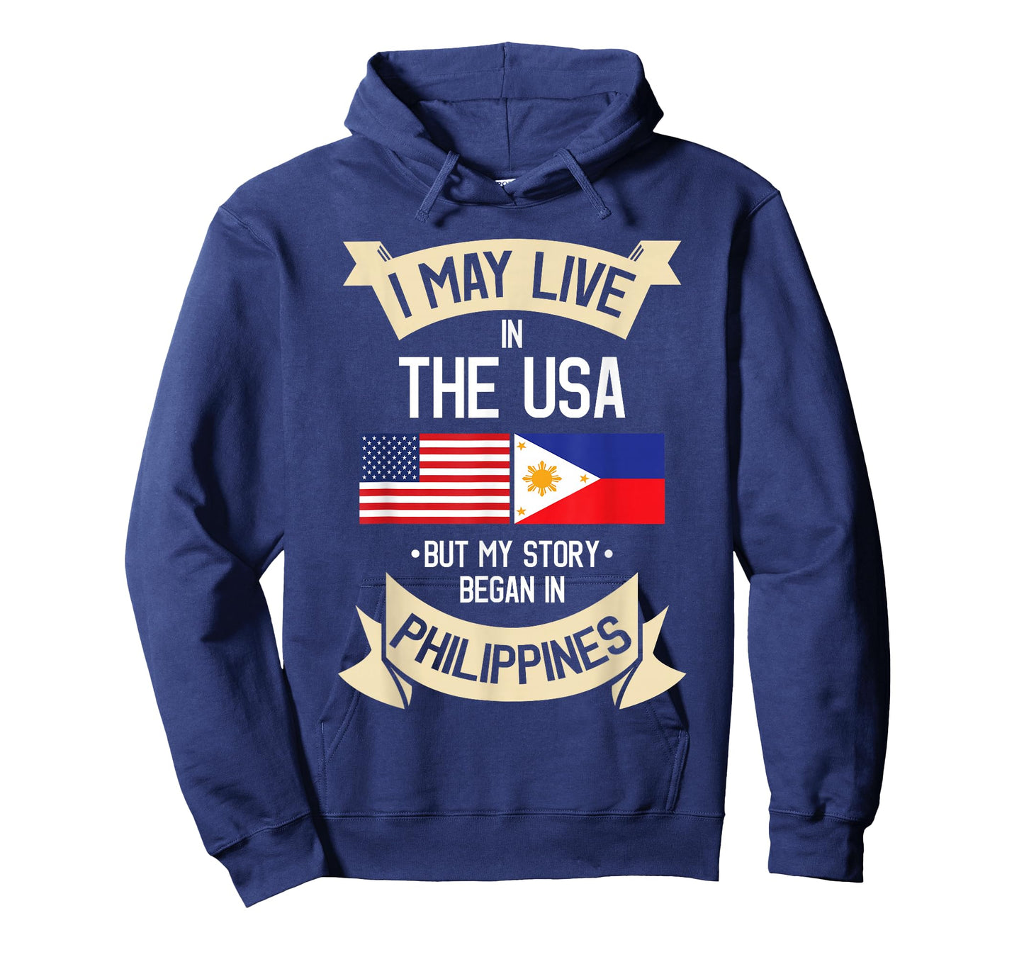 Philippines American Flag USA Filipino Roots Gifts T-Shirt