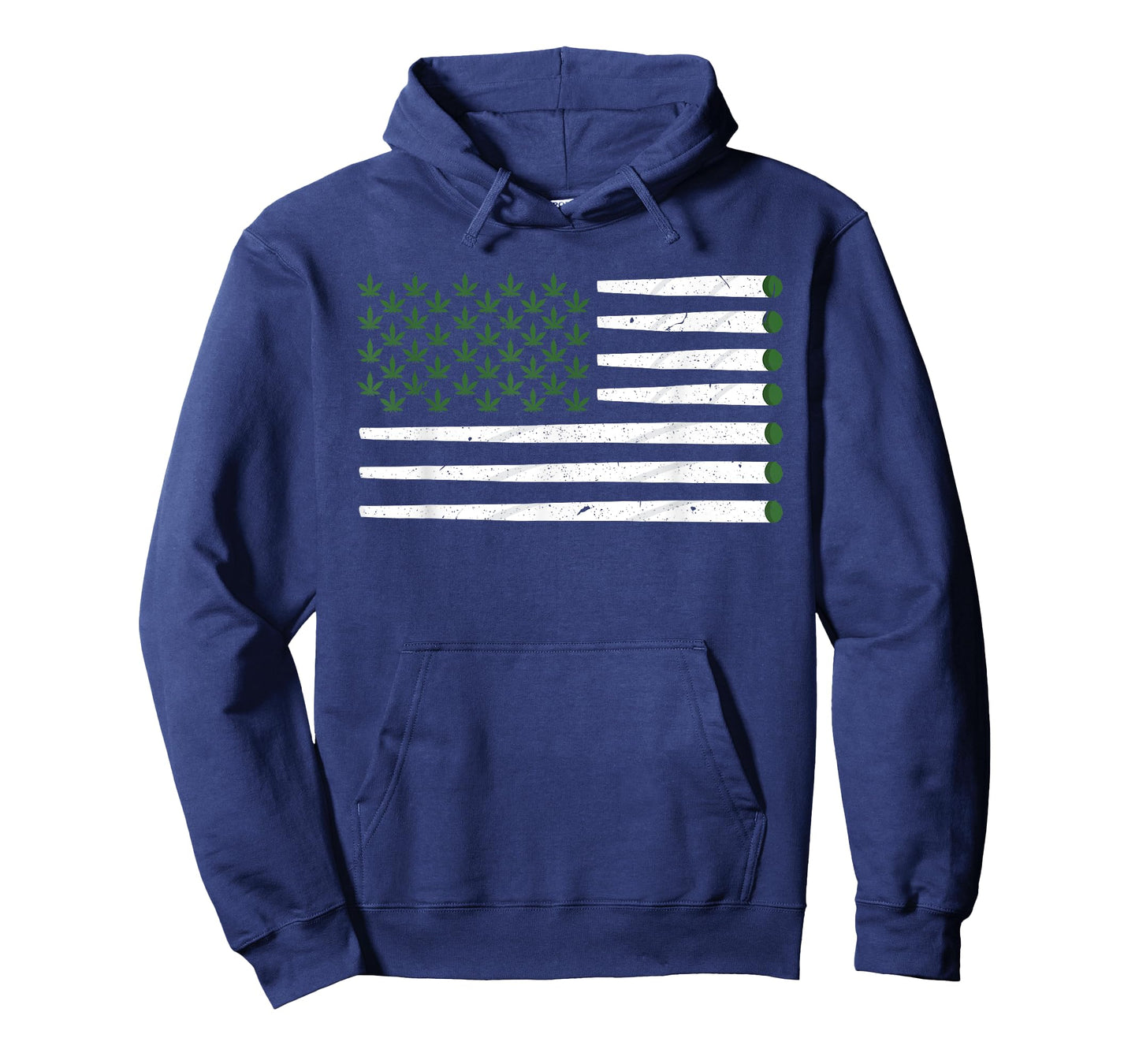 Weed Cannabis Patriot Joint American Flag Marijuana Gift T-Shirt for Women Men