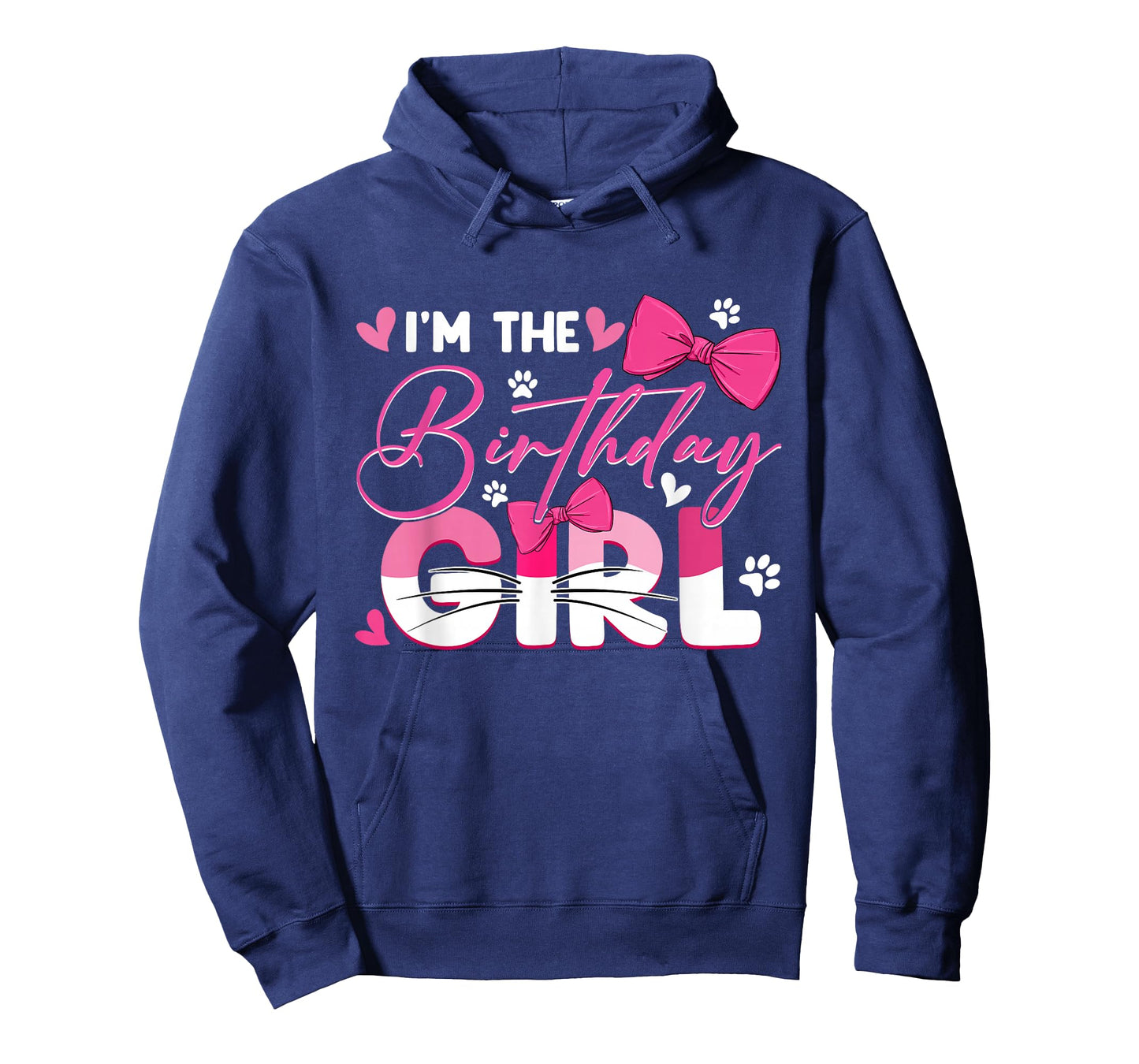 I'm The Birthday Girl Cat Kitty Family Matching Party T-Shirt