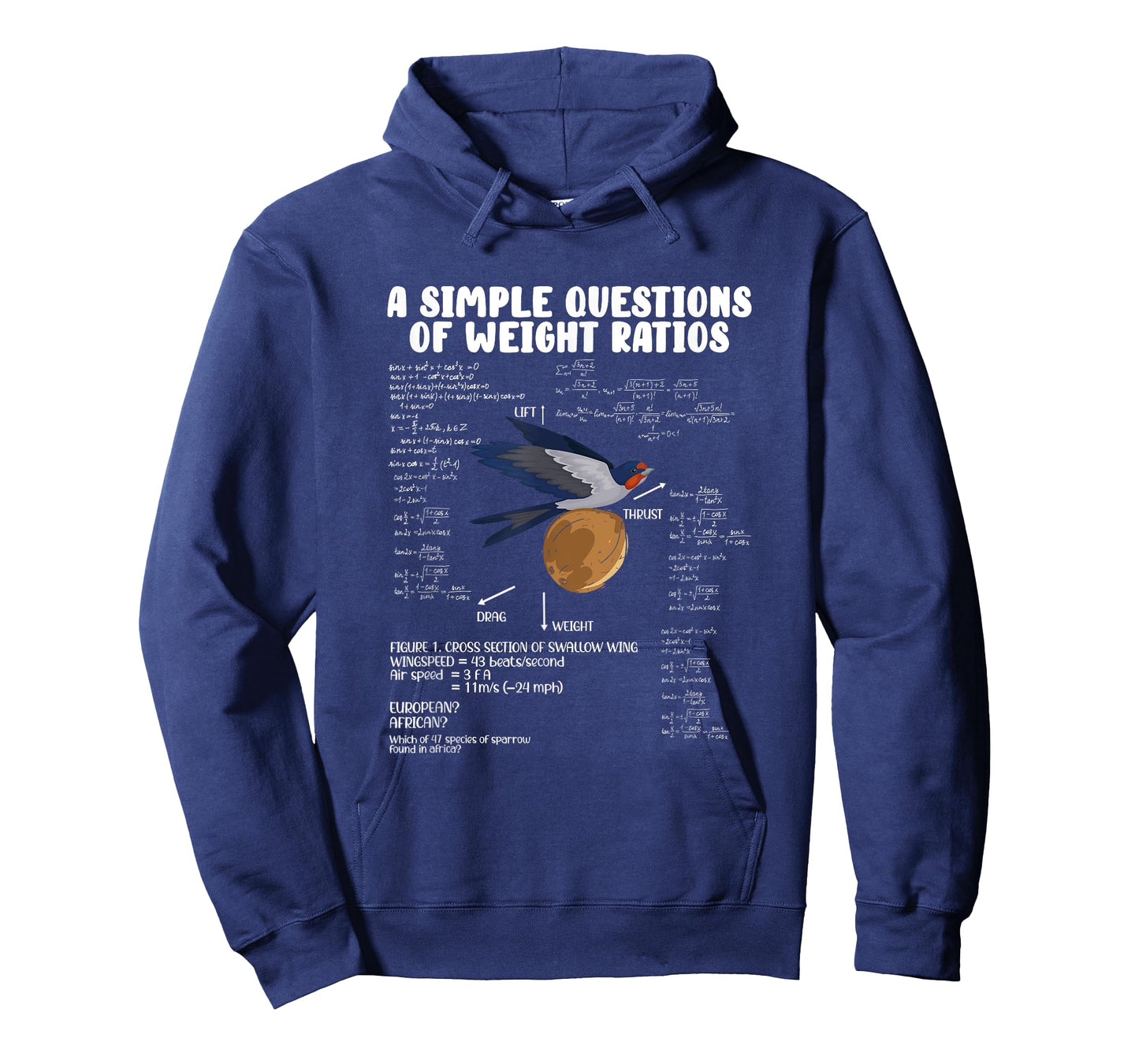 A Simple Question of Weight Ratios Math Teacher Men Women T-Shirt