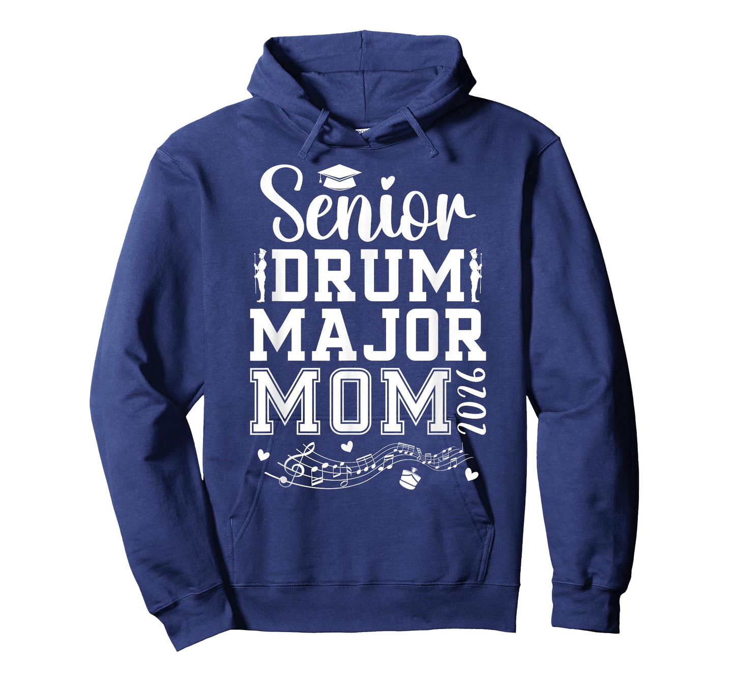 Drum Major Senior Mom 2026 Senior Marching Band Mom 2026 T-Shirt