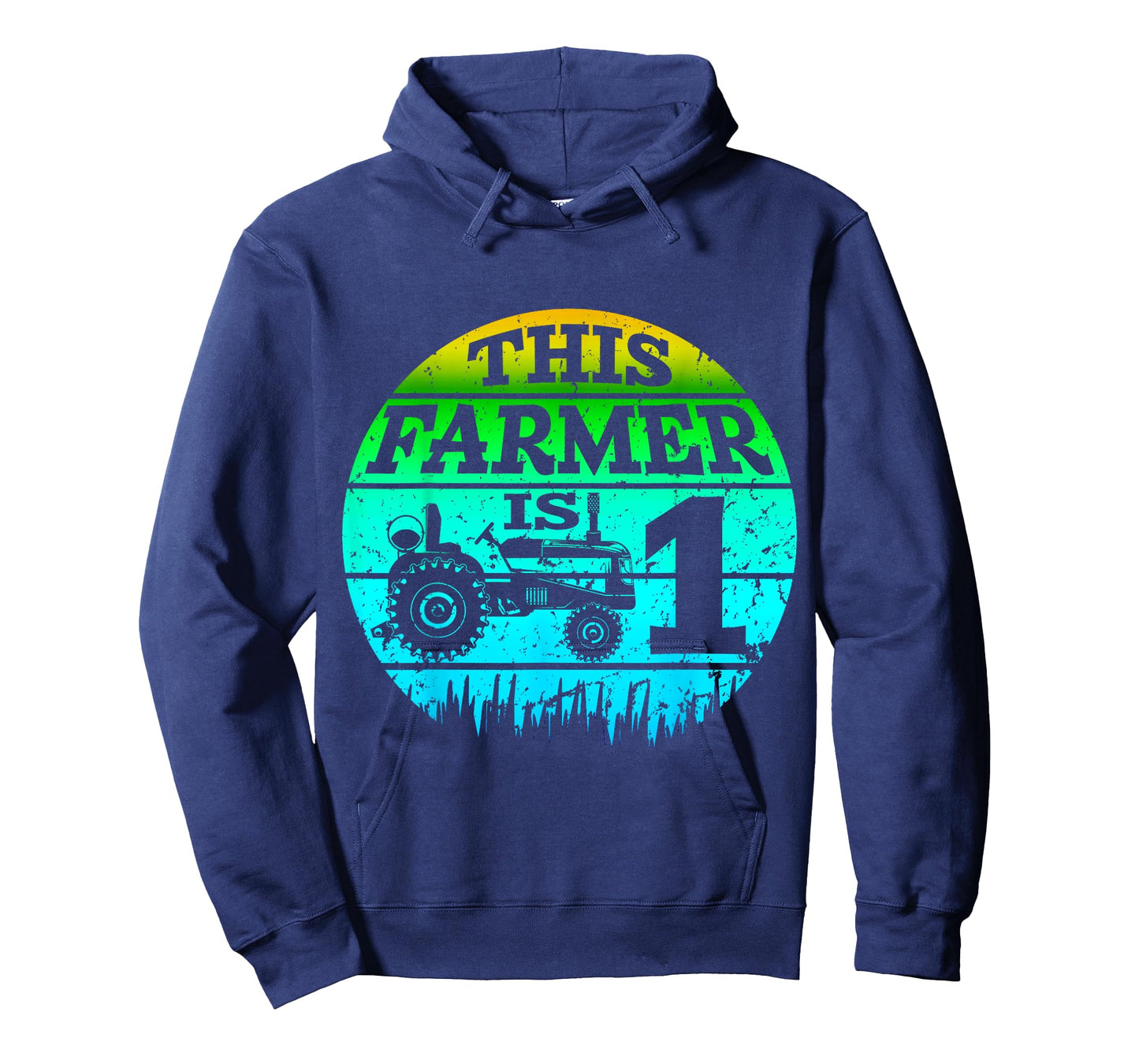 1st Birthday Farmer 1 Year Old Farm Truck Tractor Party T-Shirt