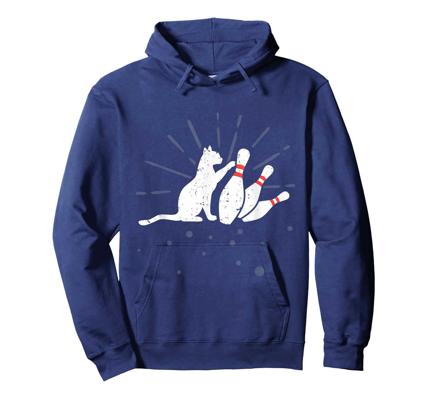 Ornery Alley Cat Tipping Pins Shirt Funny Bowling Attire T-Shirt