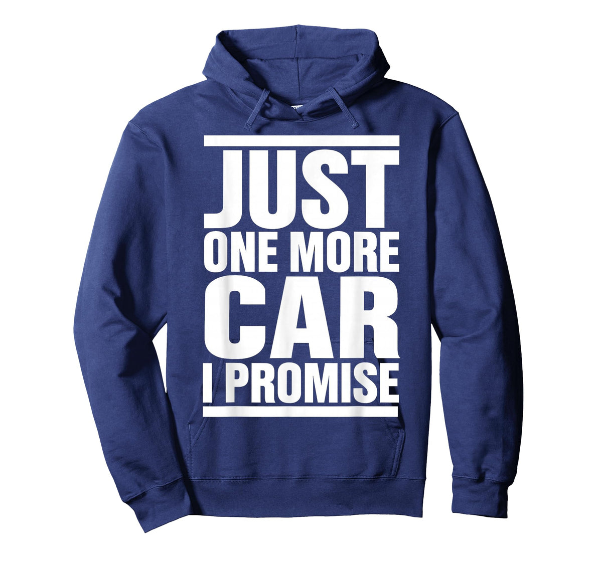 Just One More Car I Promise - Funny fingers crossed in Back T-Shirt