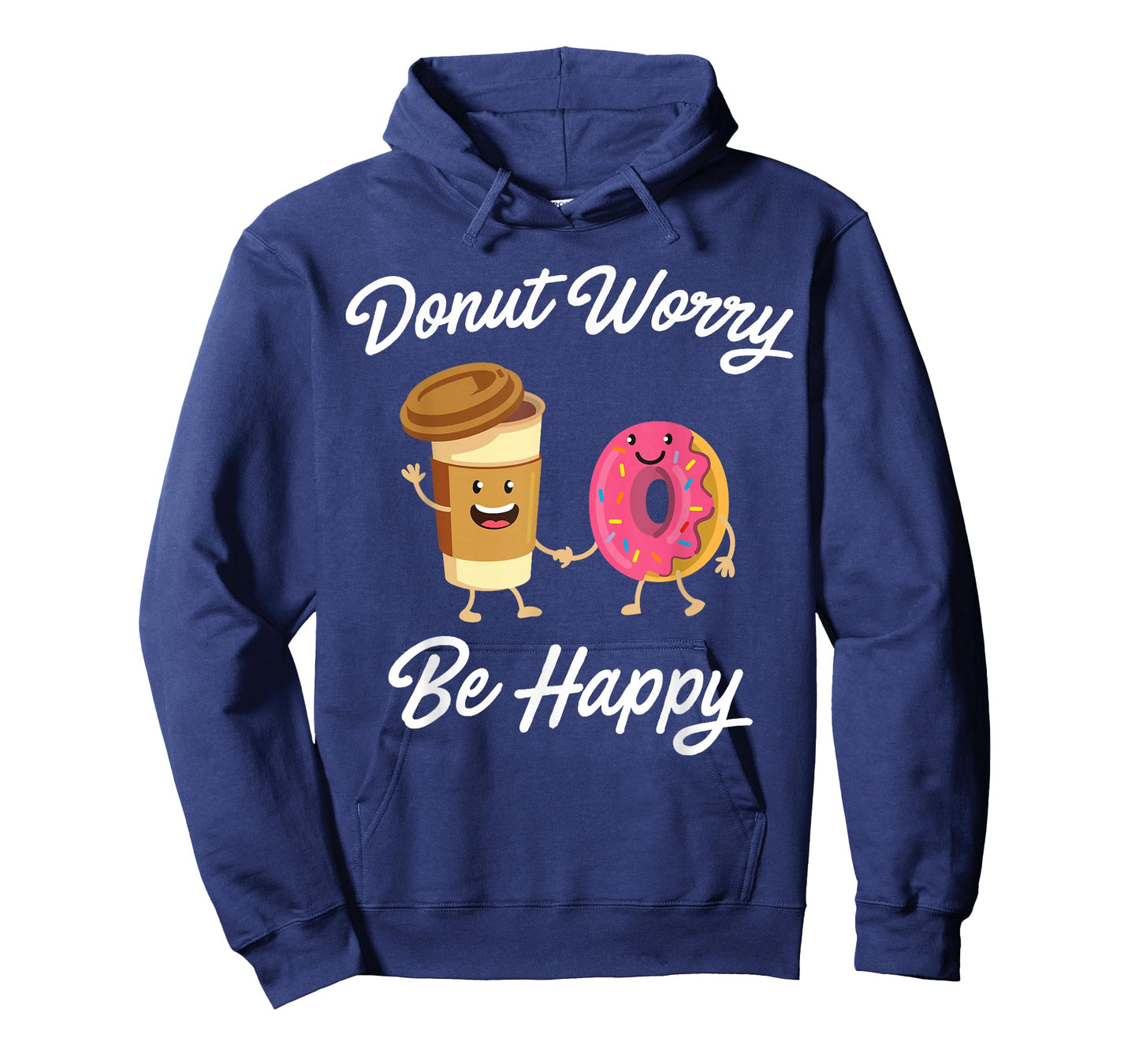 Donut Worry Be Happy T-shirt (Donut Shirt) T-Shirt