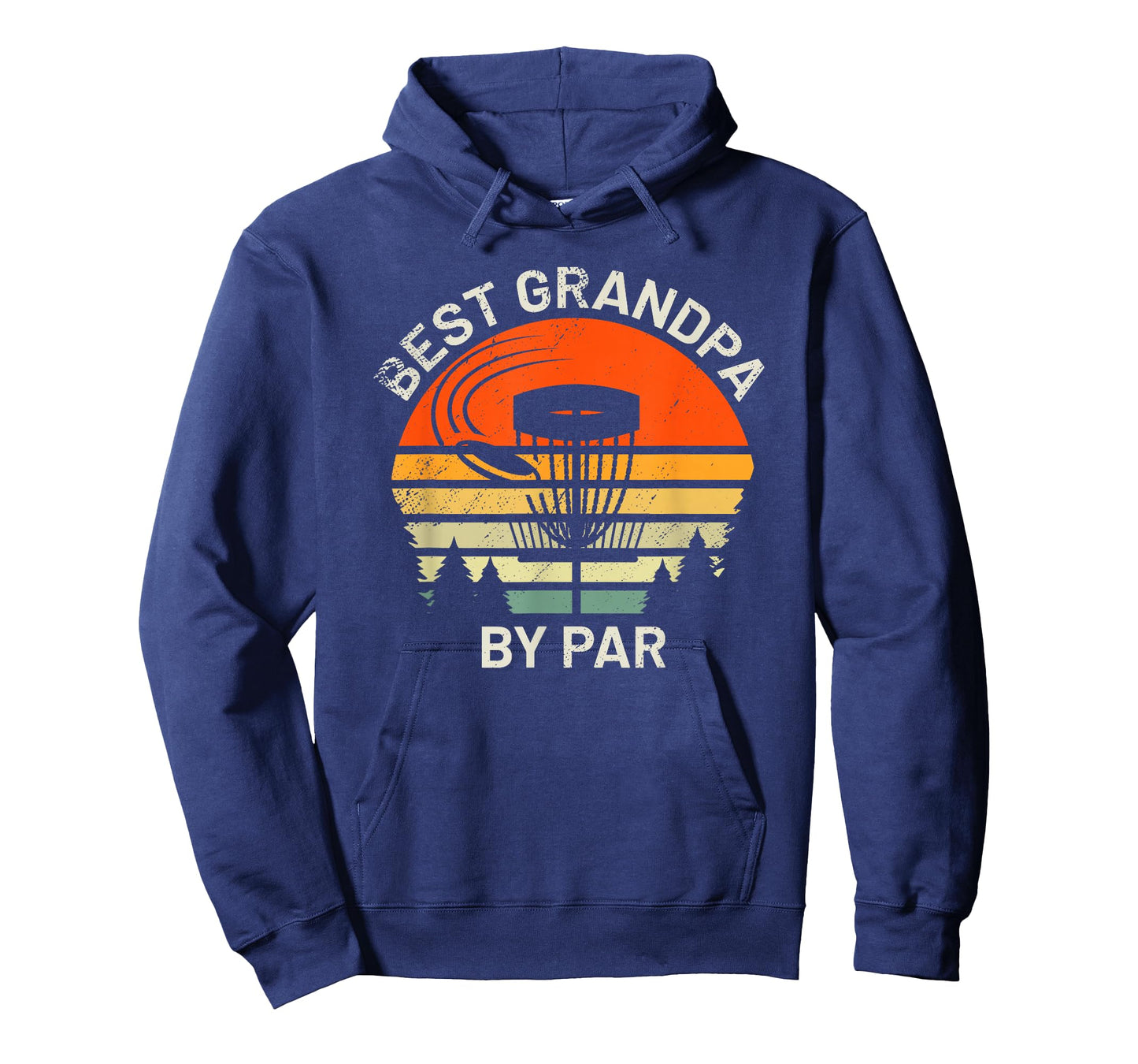 Disc Golf Grandpa Best Grandfather By Par Frisbee Golfer T-Shirt
