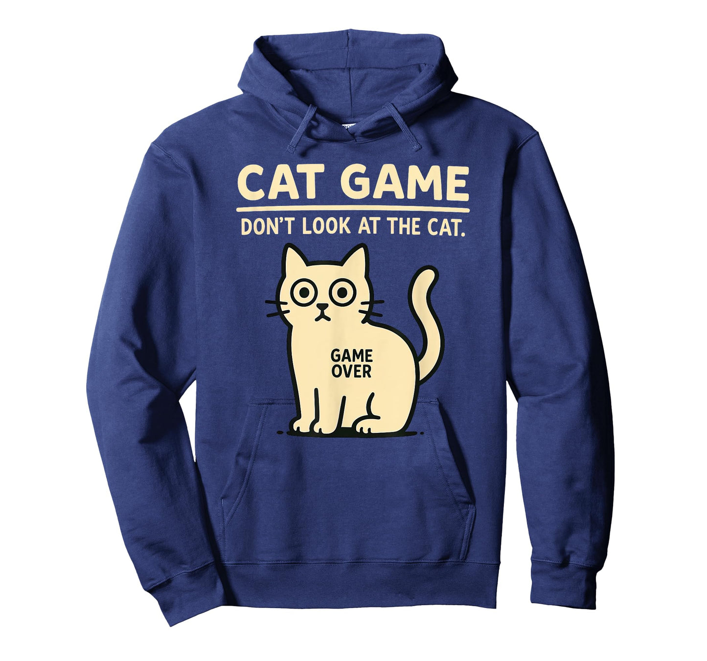Cat Game Challenge โ Don't look at the Cat Game Over T-Shirt for Men Women Kids