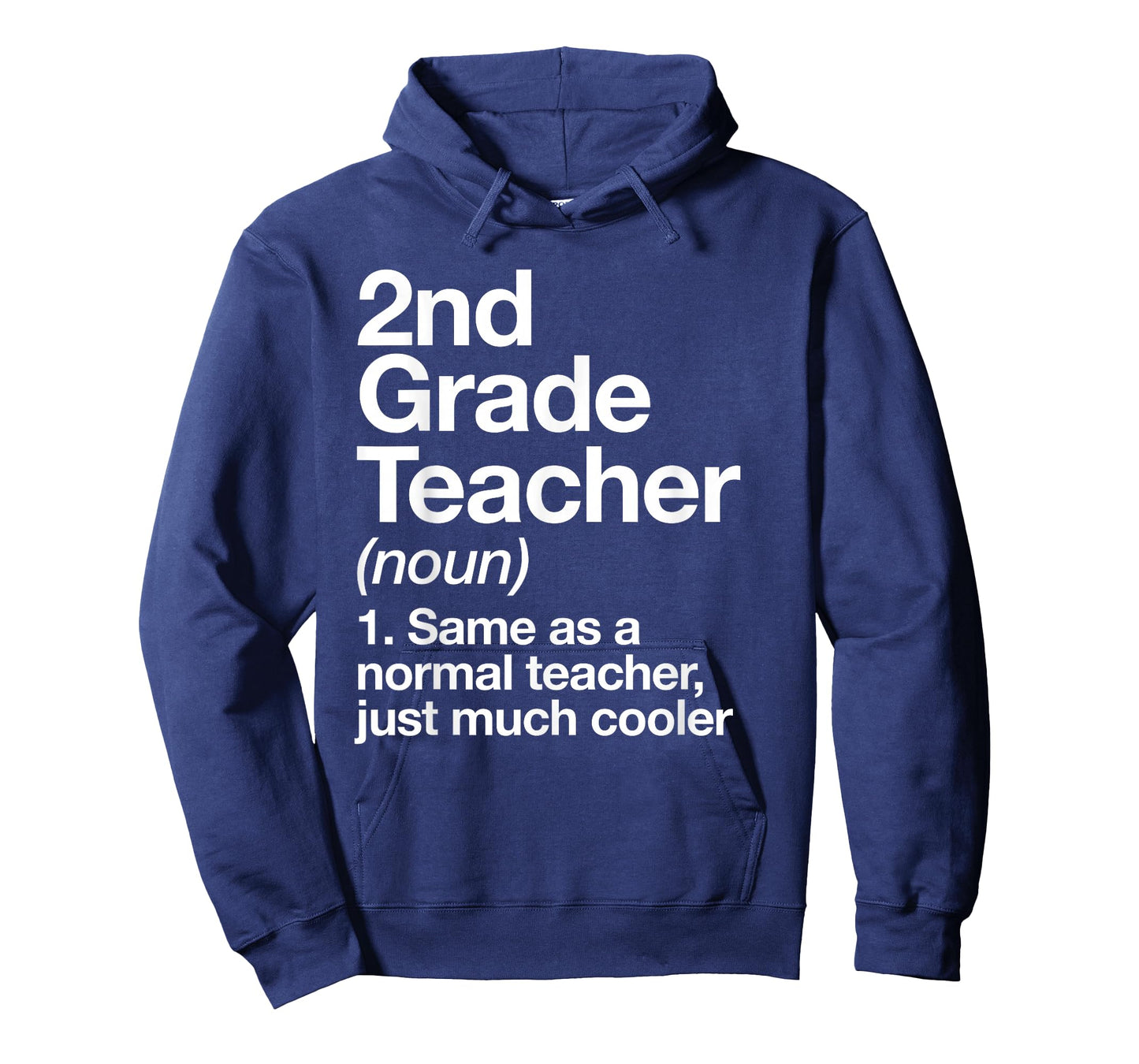 2nd Grade Teacher Definition Funny Back to School First Day T-Shirt