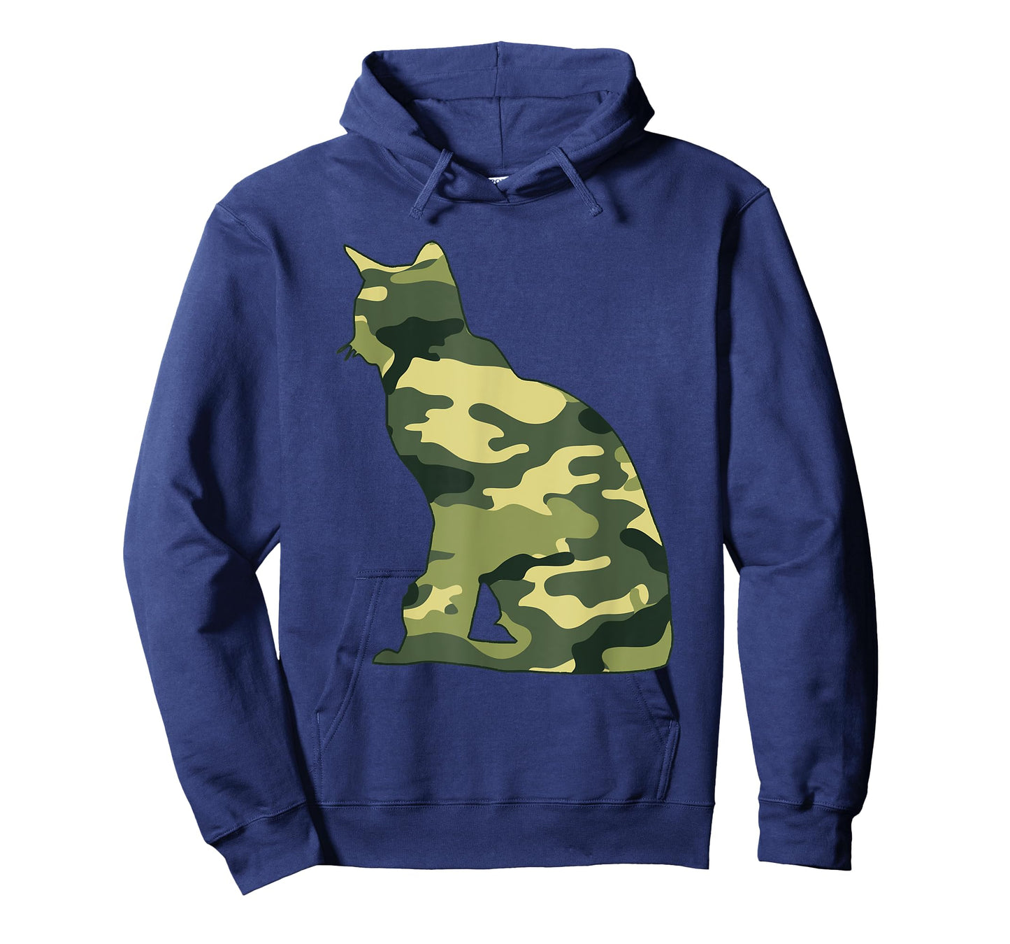 Military Burmese Camo Men Print US Cat Kitty Veteran Gift T-Shirt