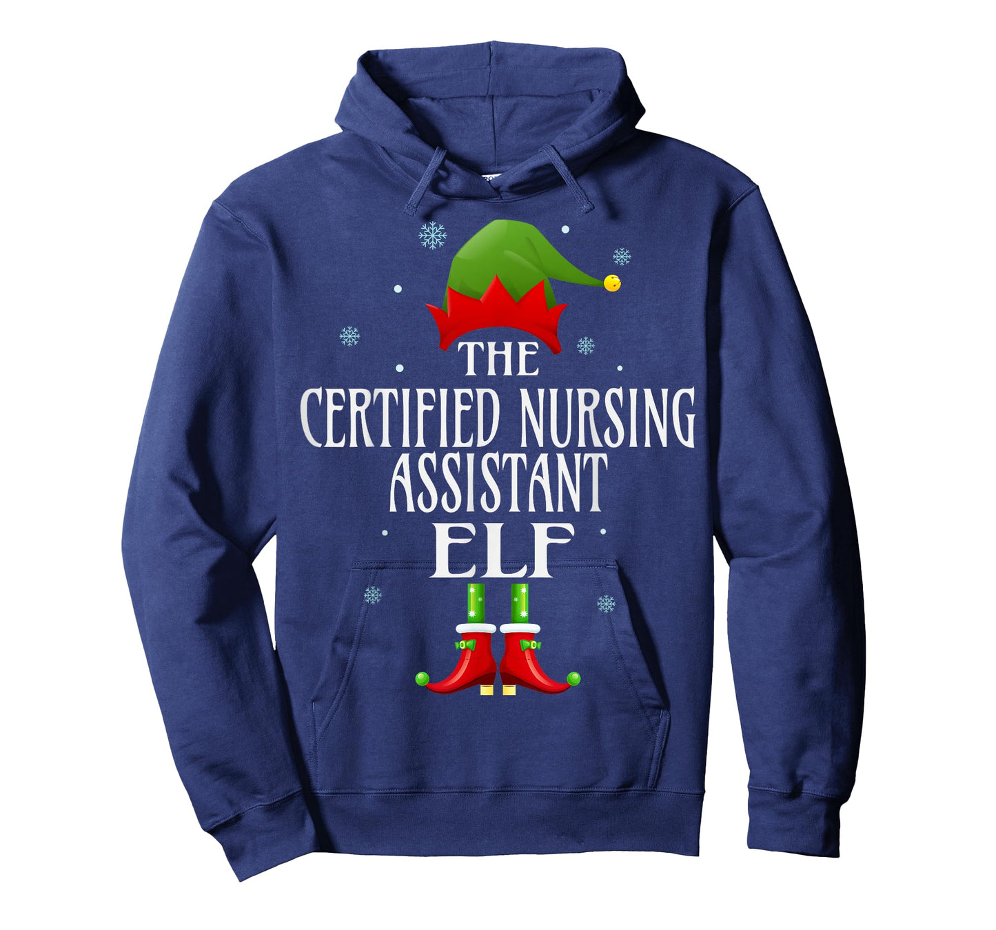 CNA Certified Nursing Assistant Elf Xmas Matching Christmas T-Shirt