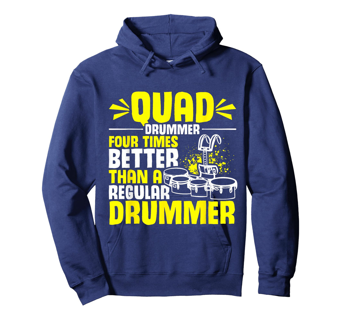 Marching Band | Quad Drum | Funny Tenor Drummer T-Shirt