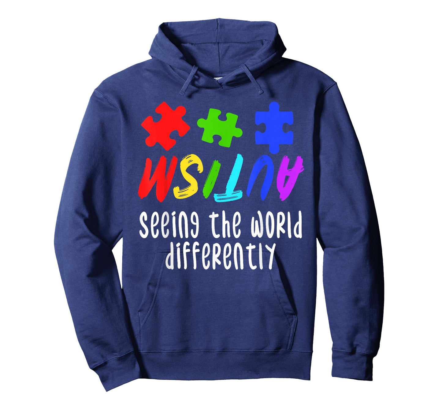Autism Awareness Support Month Puzzle Gift | Mens & Womens T-Shirt