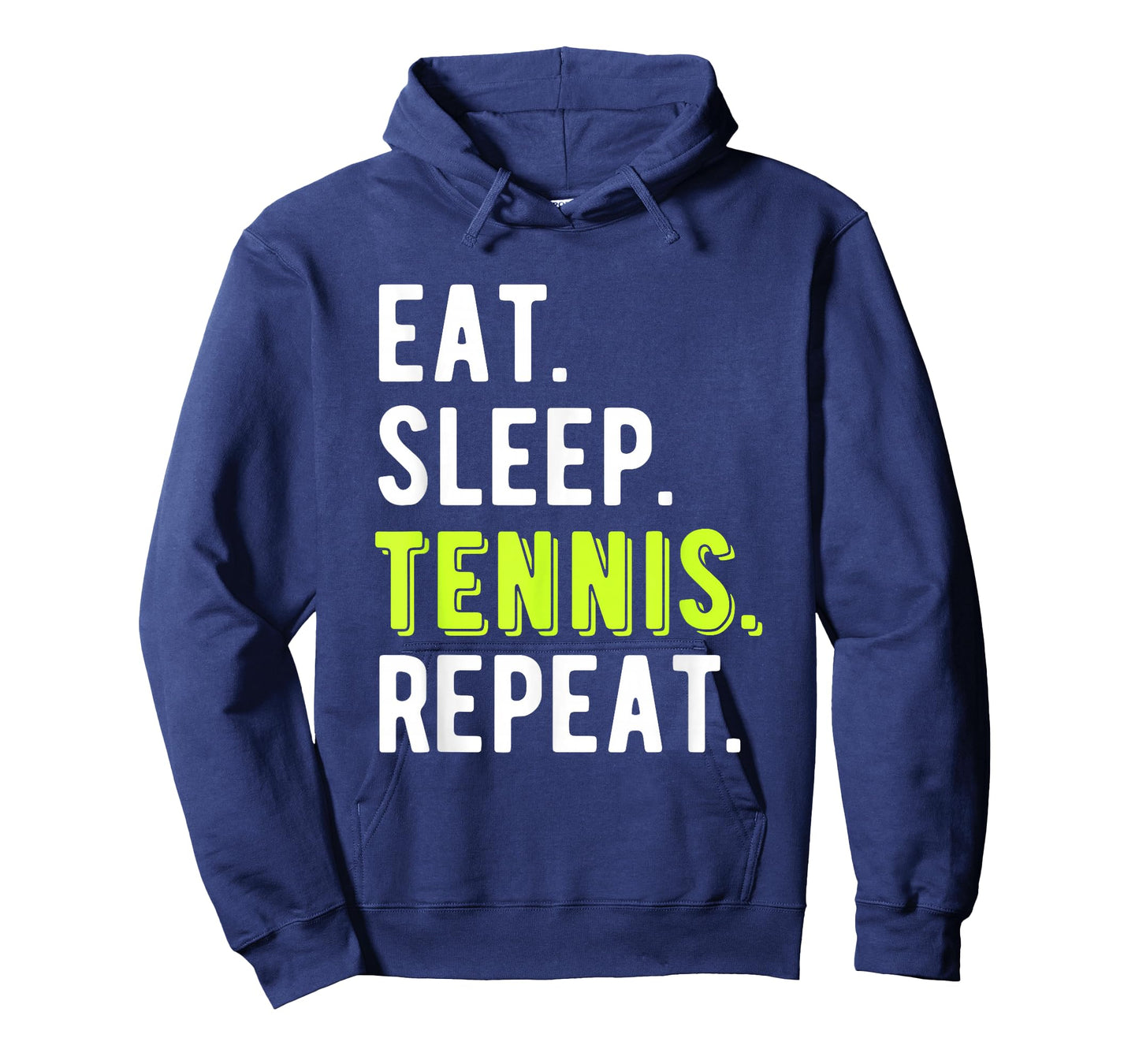 Eat Sleep Tennis Repeat Player Fan Funny T-Shirt