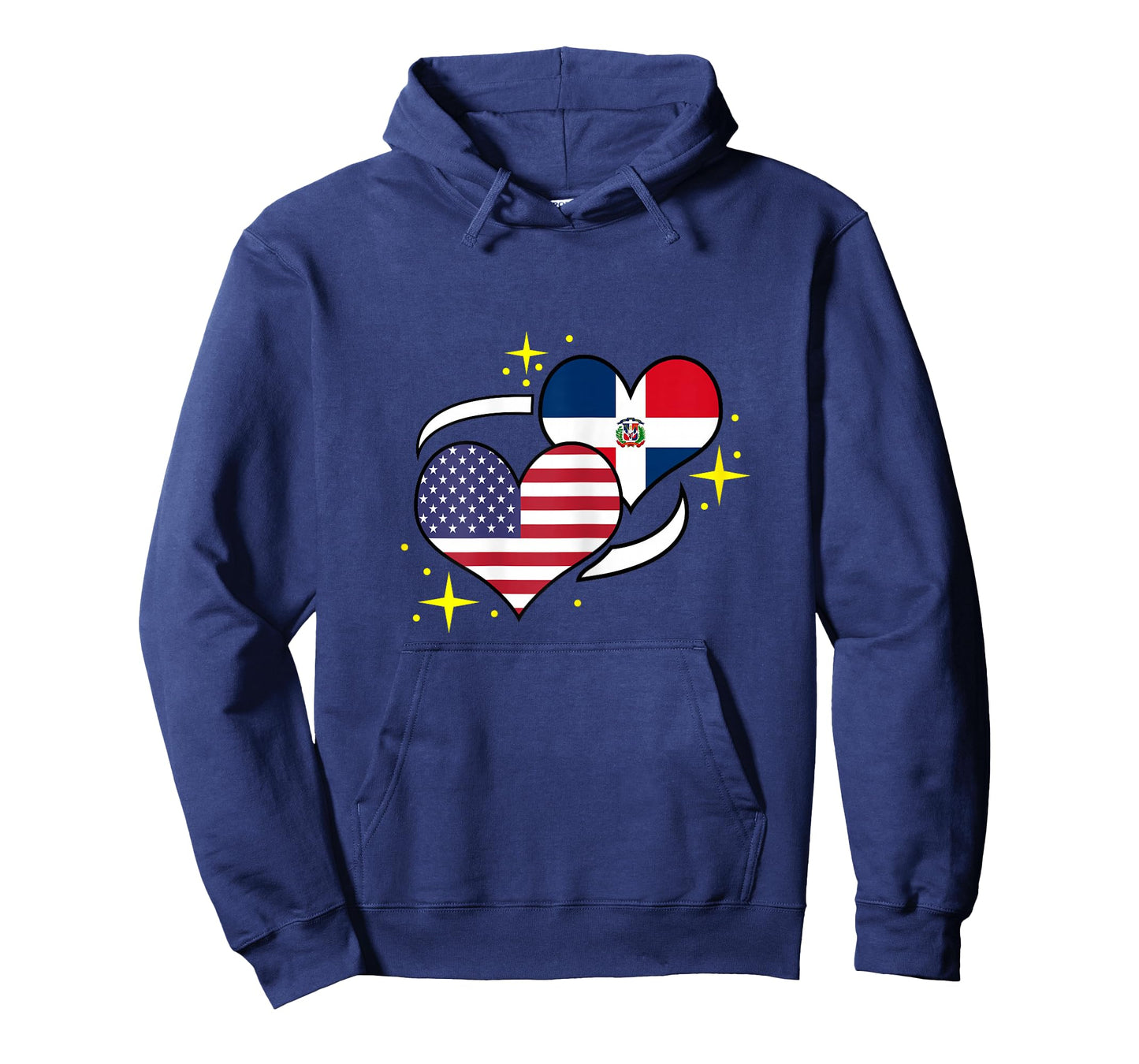 Dominican Republic American Flag Heart Dominican Women T-Shirt